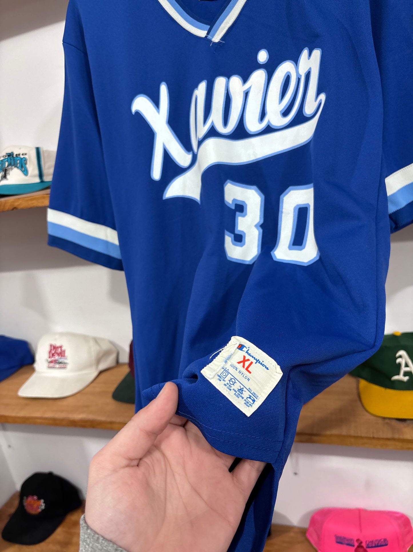 Vintage Xavier University Baseball Jersey