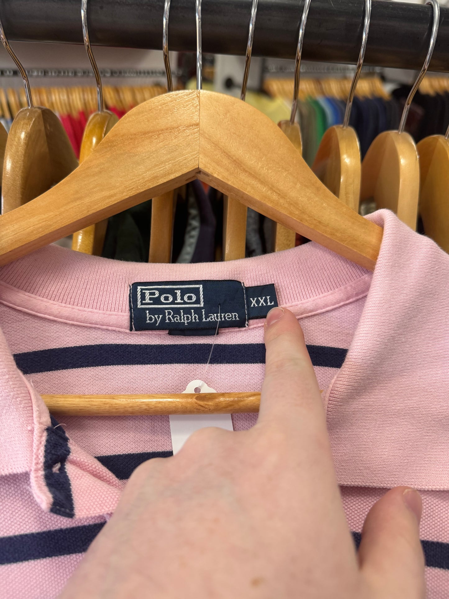 Vintage Pink Ralph Polo