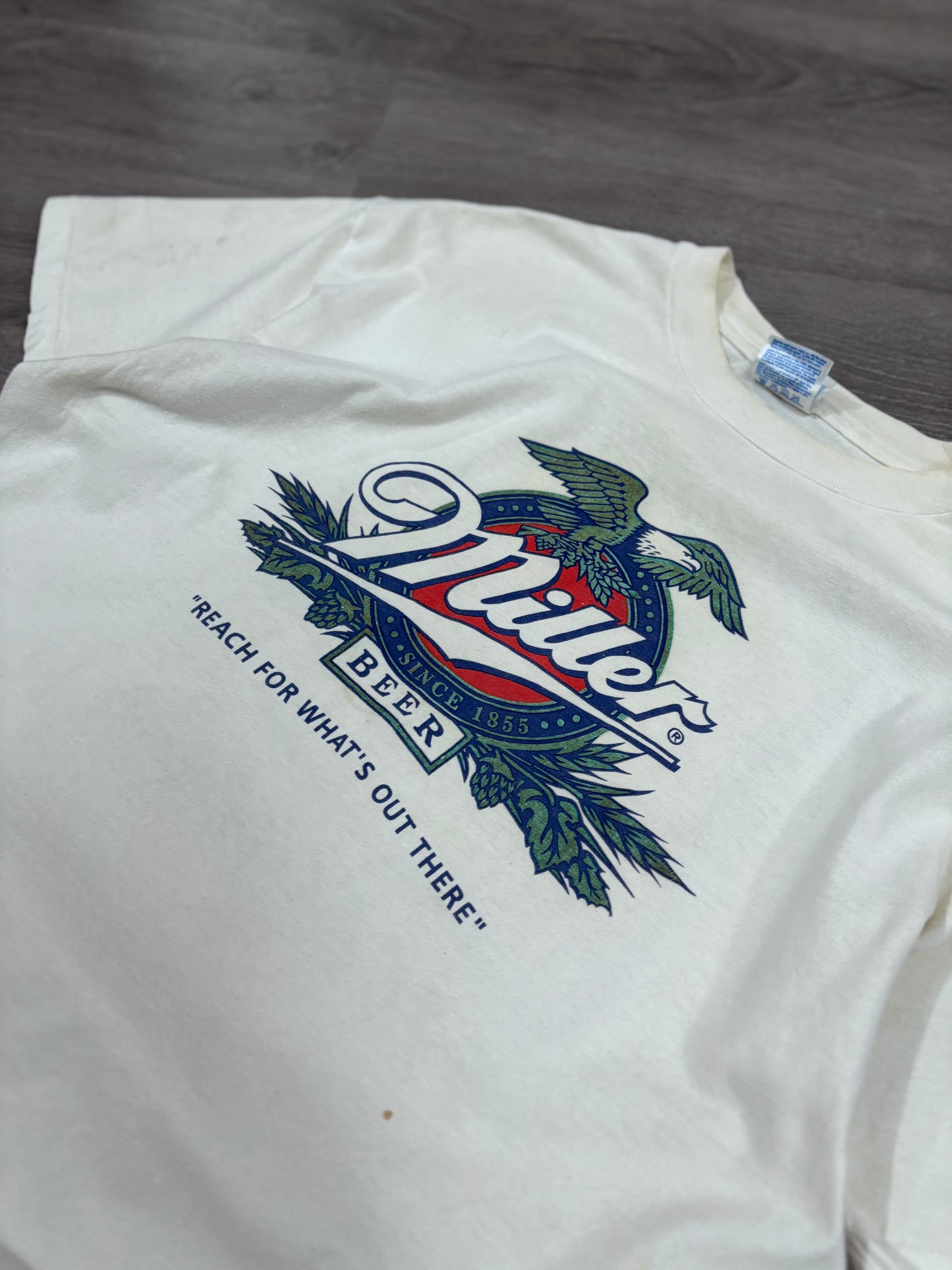 Vintage Miller Beer Slogan Tee