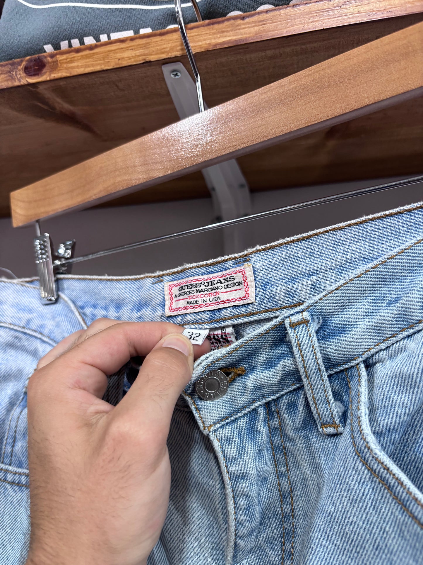 Vintage Guess Light Wash Jeans