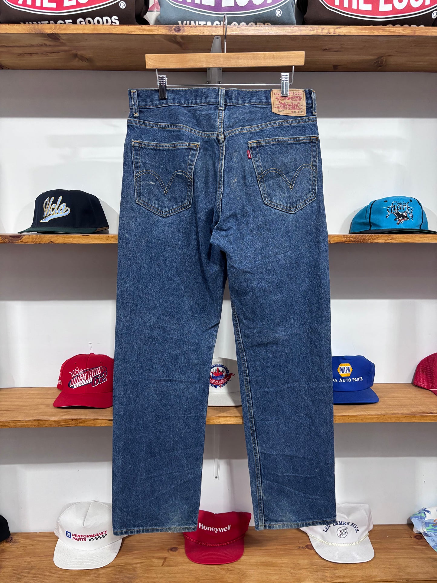 Vintage Levi’s 505 Dark Blue Jeans