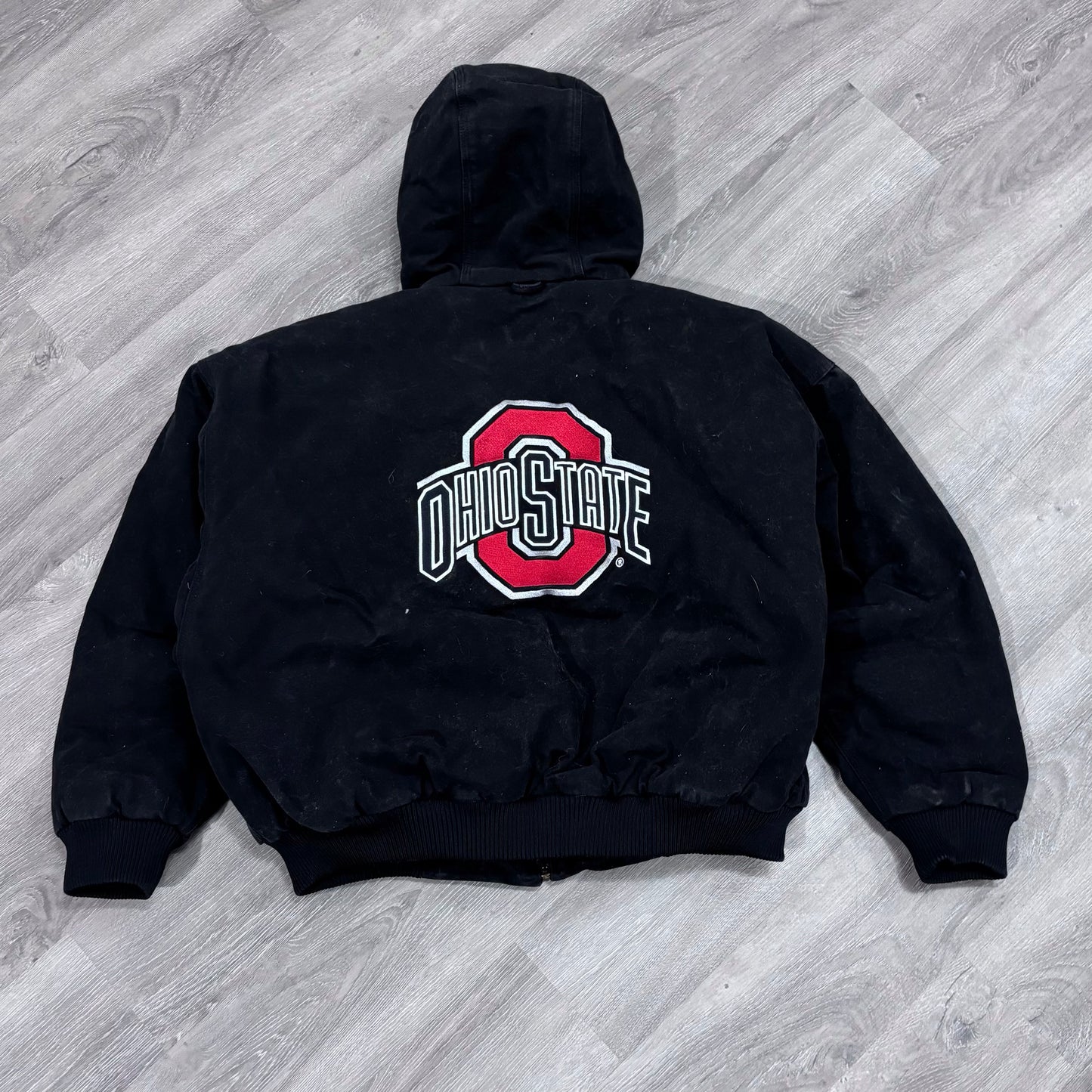 Vintage Ohio State Black Workwear Jacket