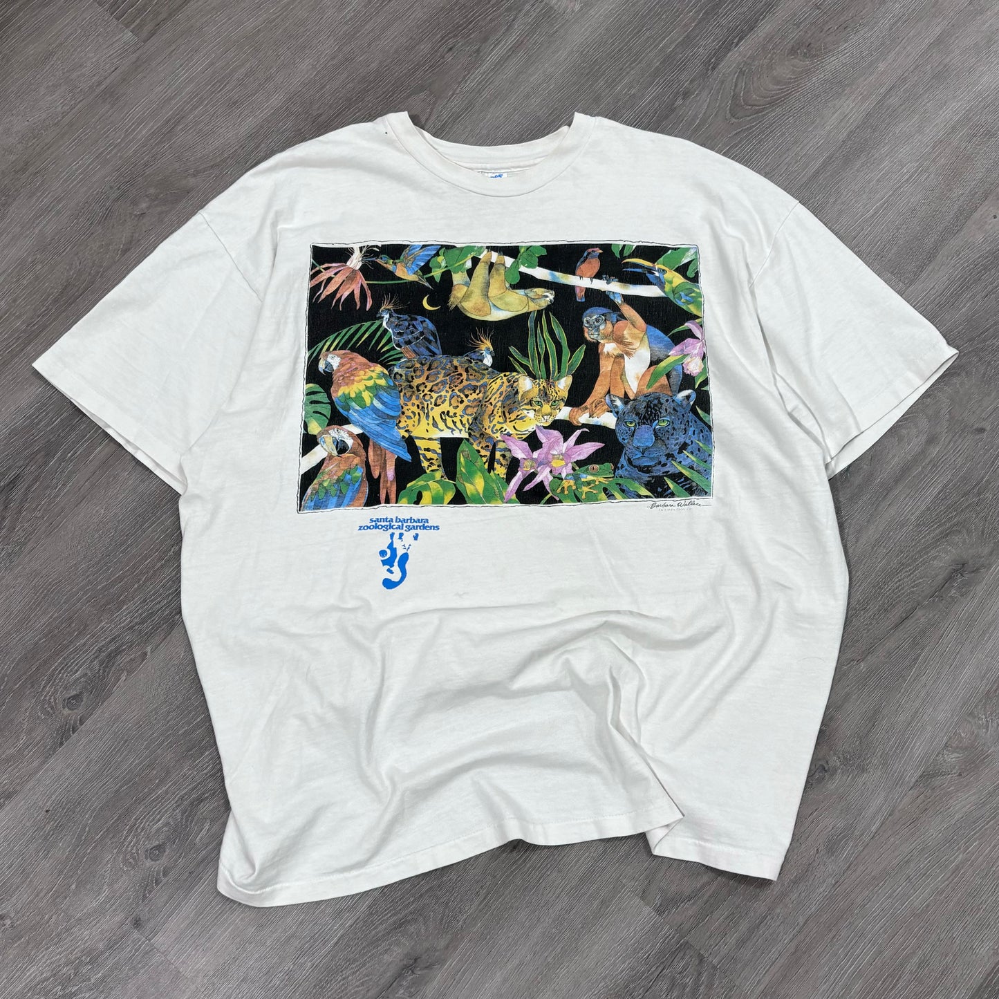 Vintage Santa Barbara Zoological Gardens Tee