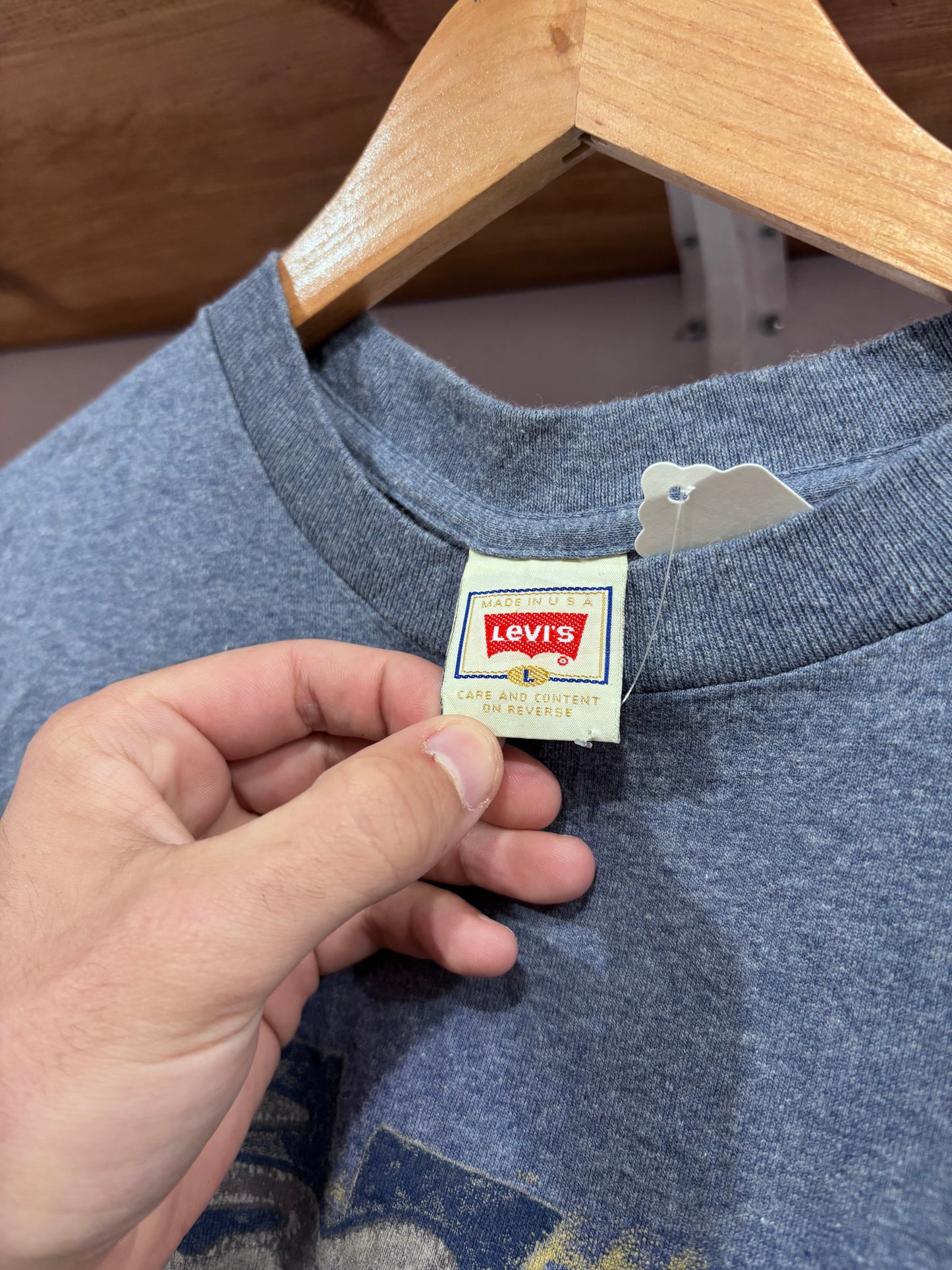 Vintage Levis Jeans “Tried And Blue” Tee
