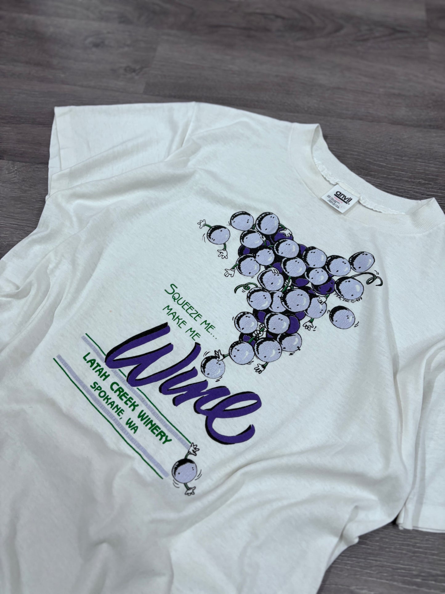 Vintage Make Me Wine Tee