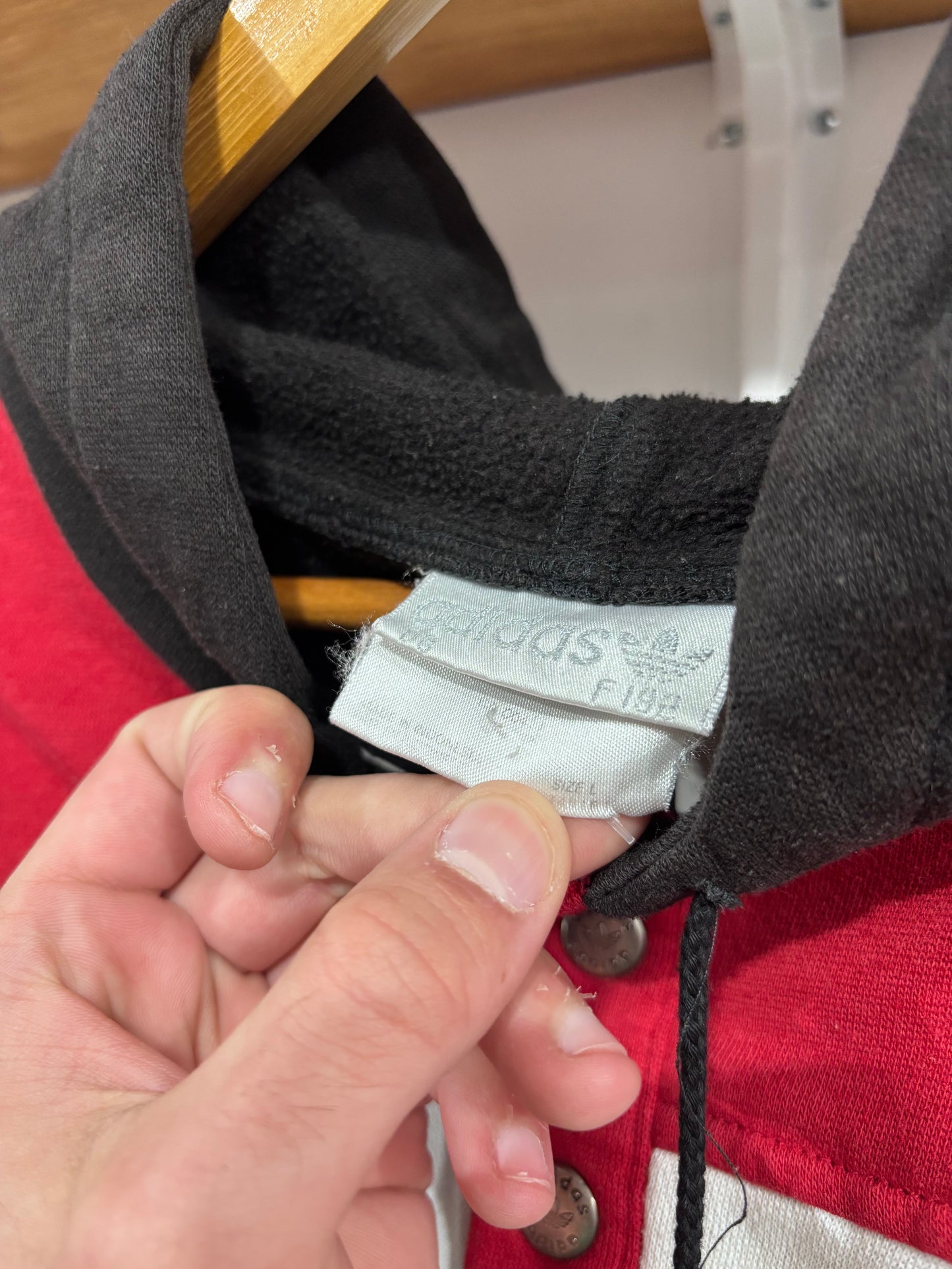 Vintage Adidas Hoodie Fleece