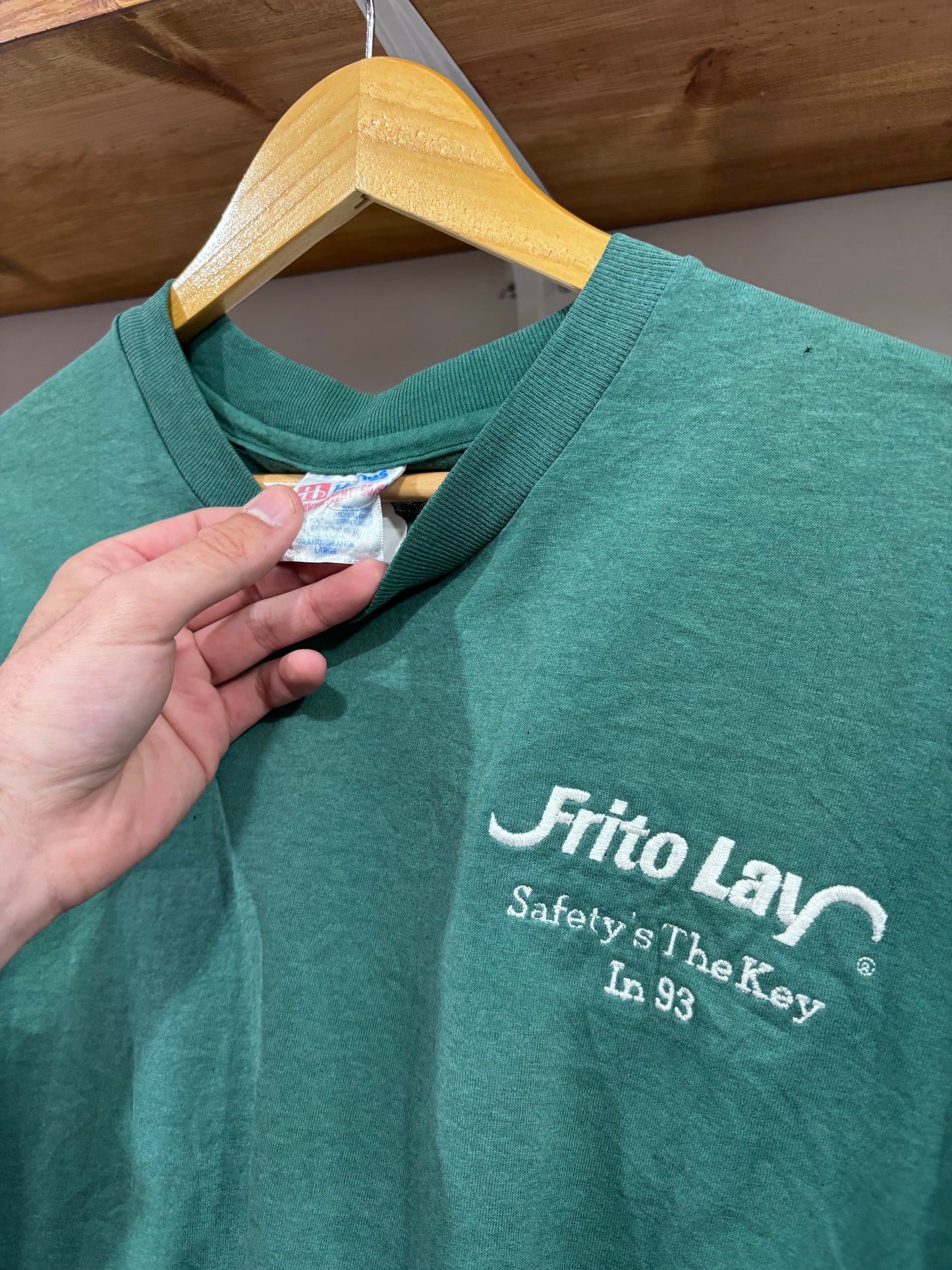 Vintage Frito Lay Green Tee