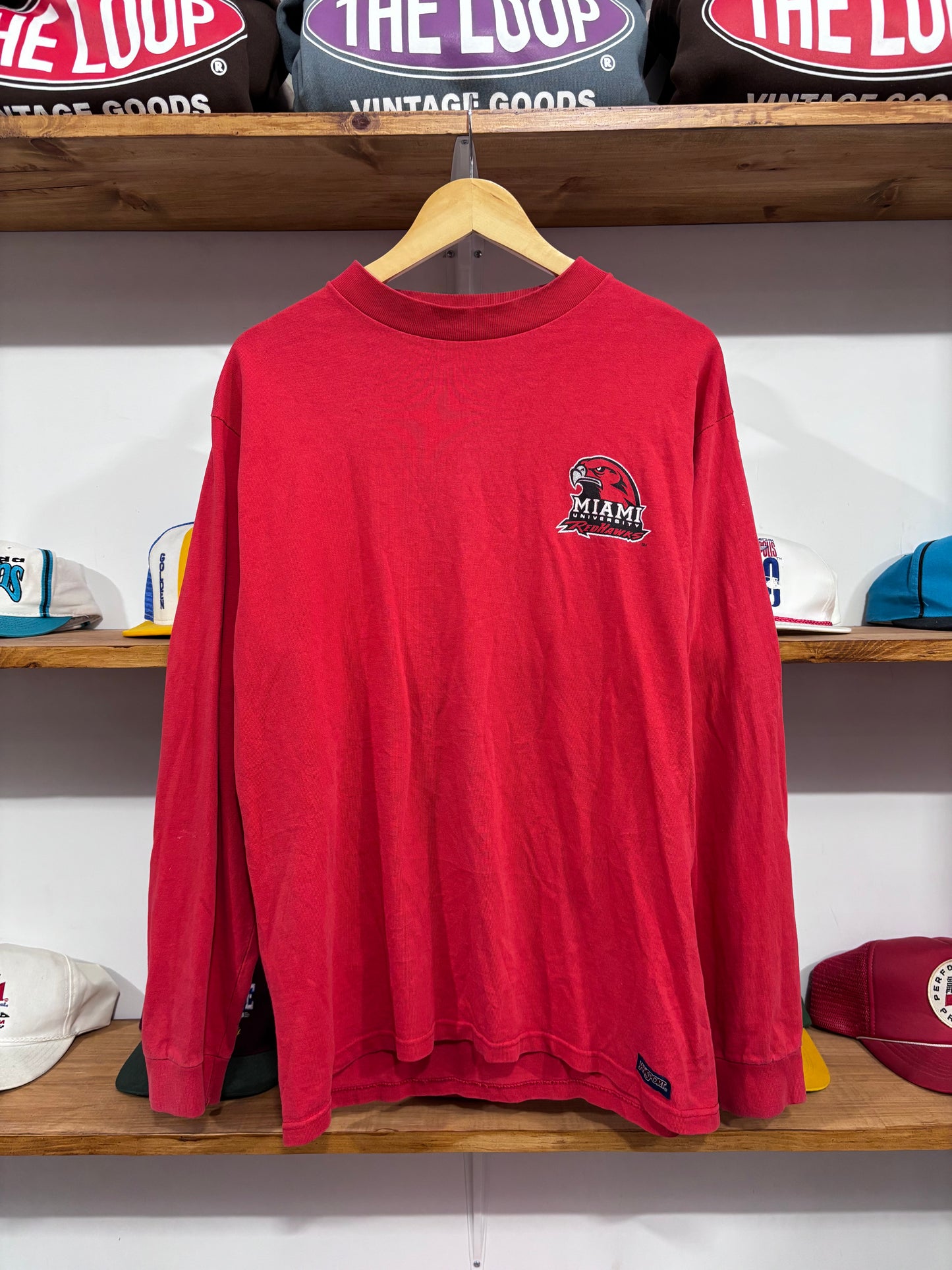 Vintage Miami Redhawks Long Sleeve