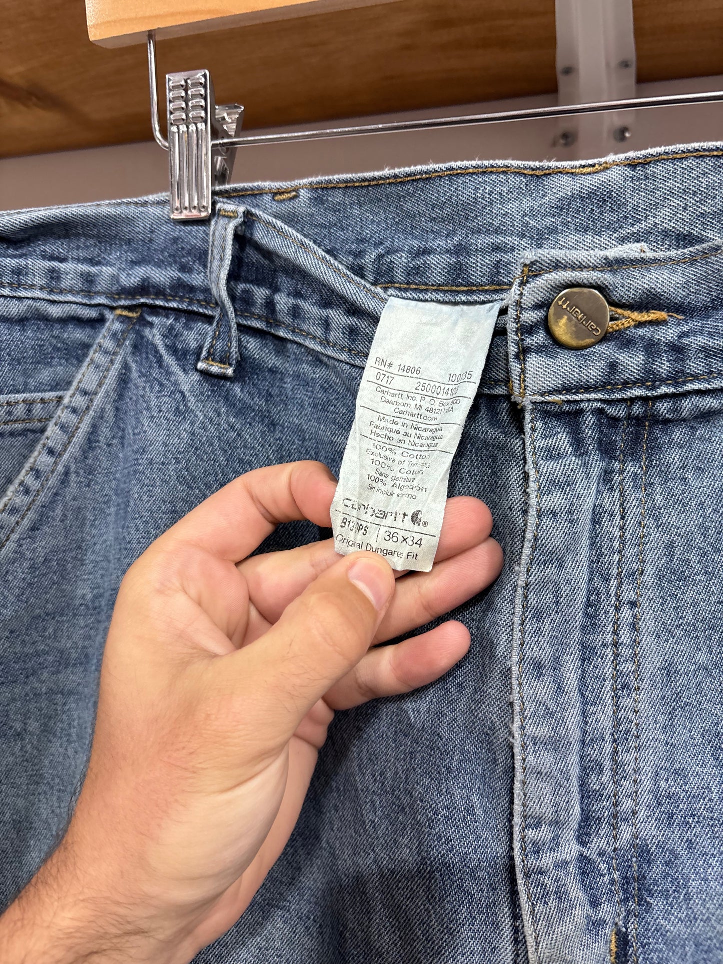 Vintage Carhartt Carpenter Denim Jeans
