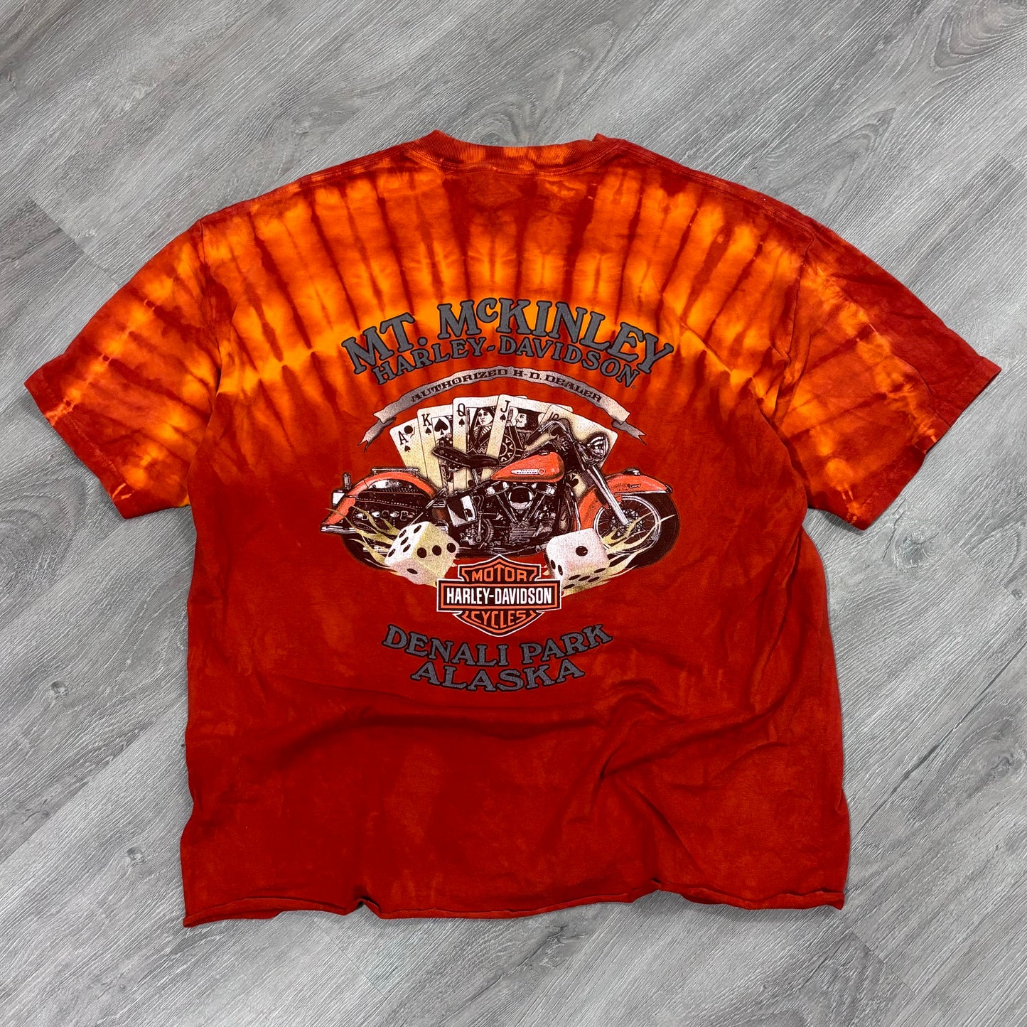 Vintage Harley Davidson Tie Dye Tee