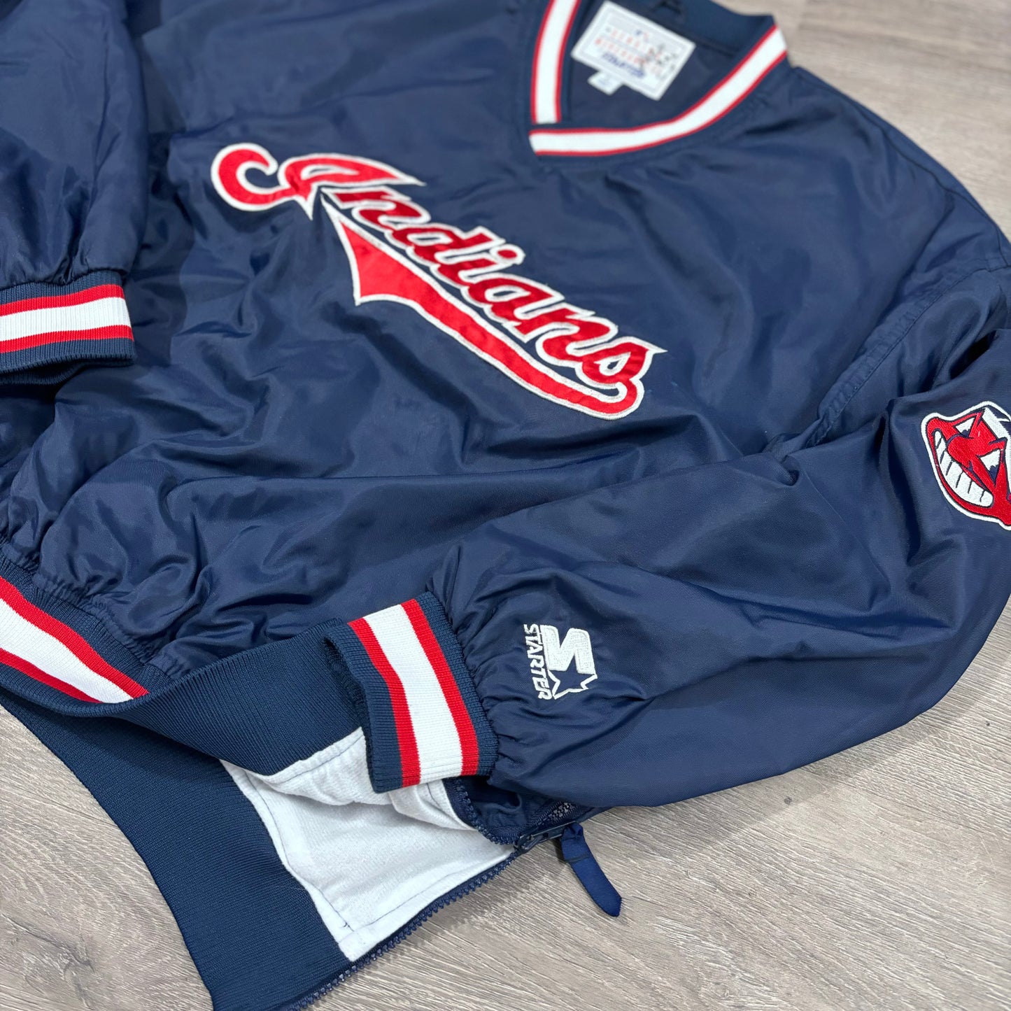 Vintage Cleveland Indians Starter Windbreaker Pullover
