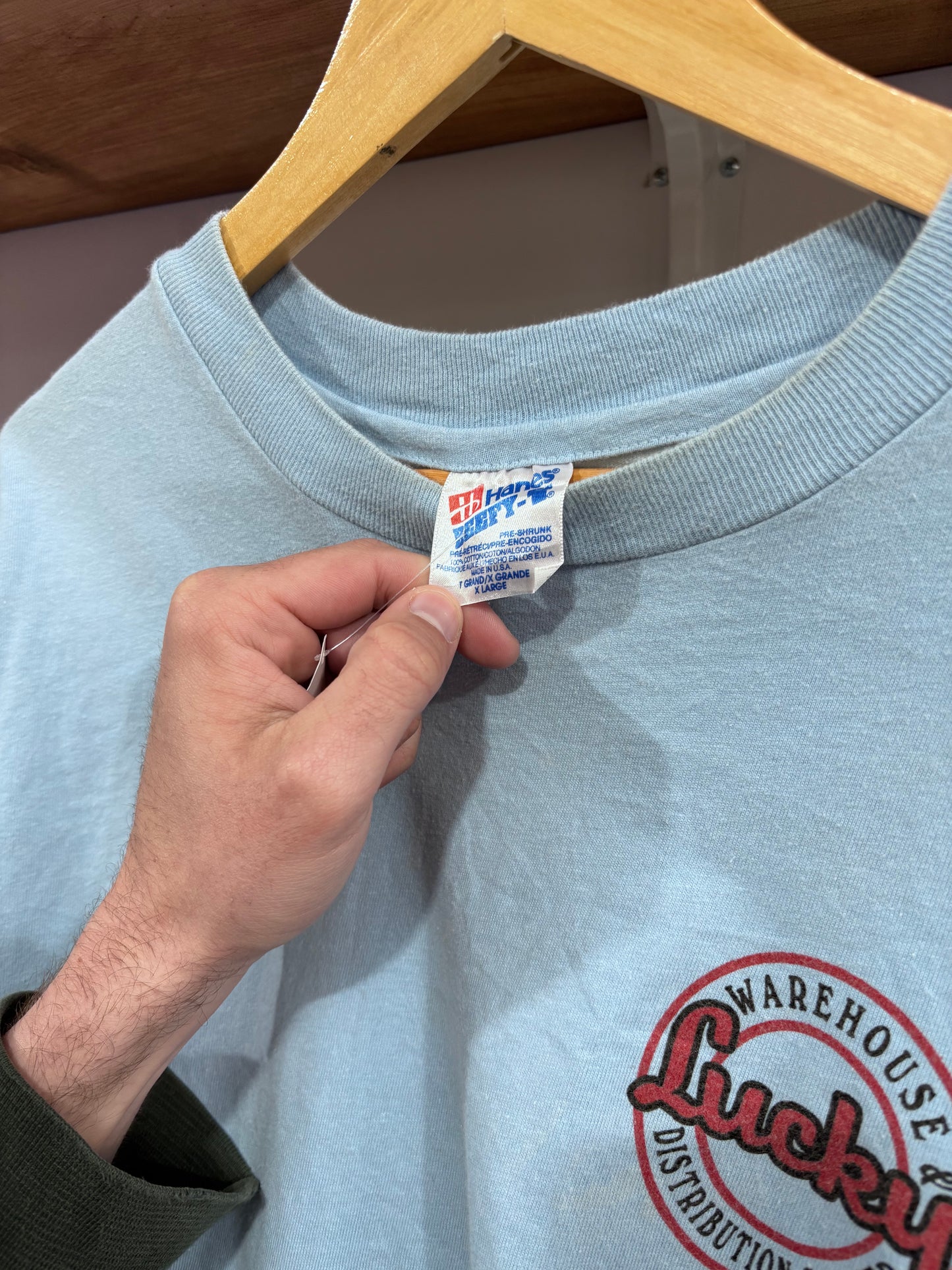 Vintage Lucky Warehouse & Distribution Tee