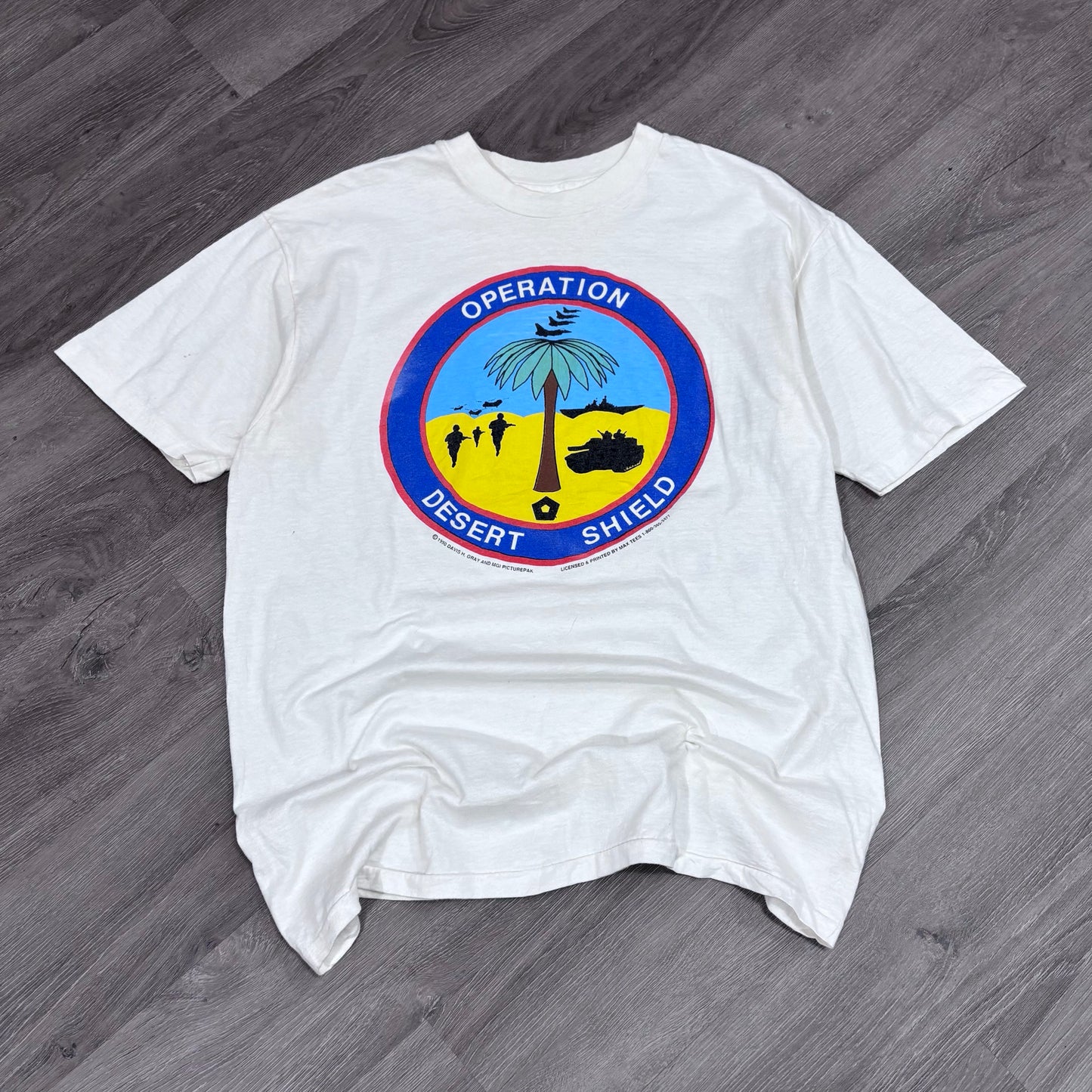 Vintage Desert Shield Tee