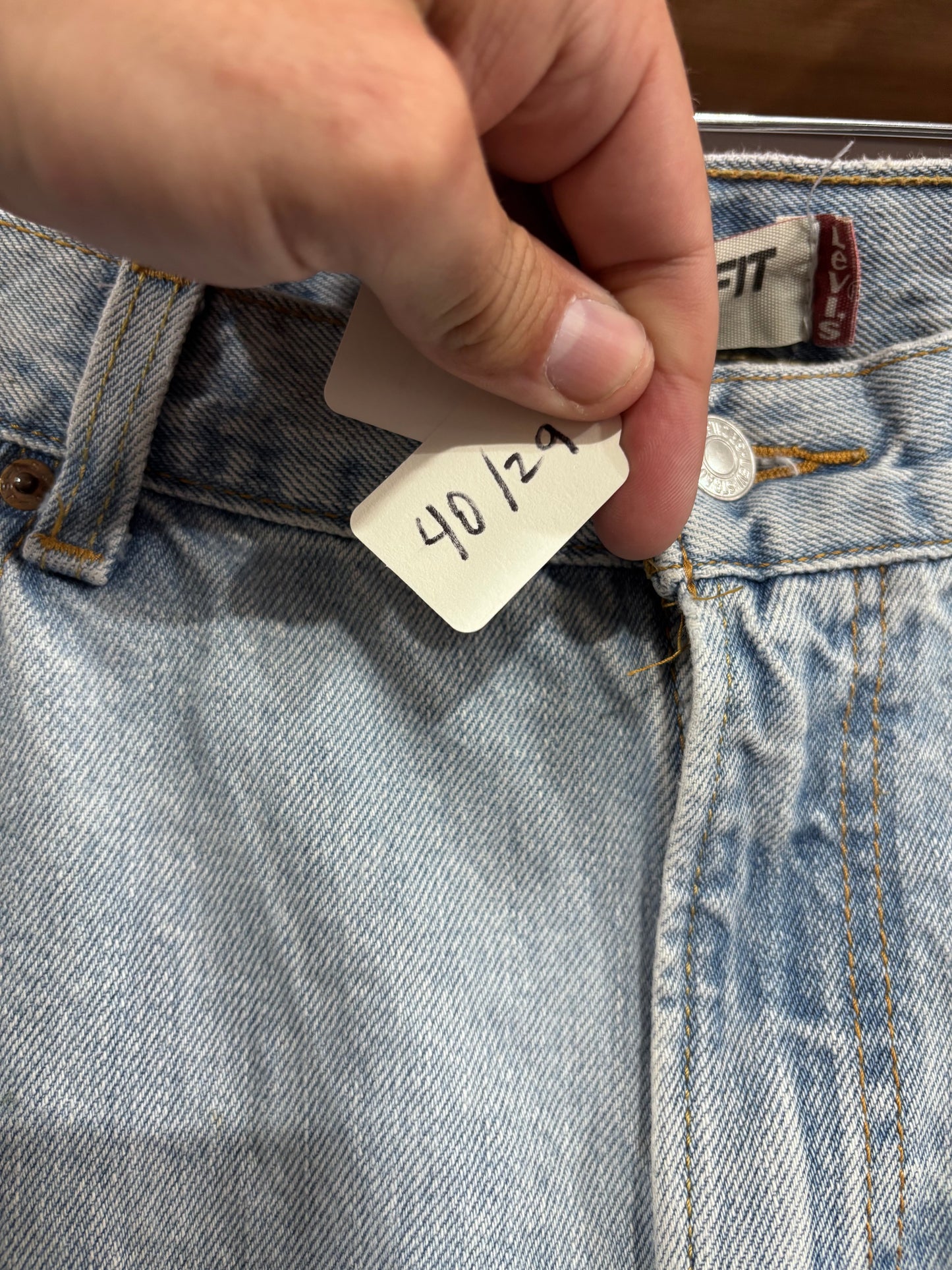 Vintage Levi’s 505 Light Wash Jeans