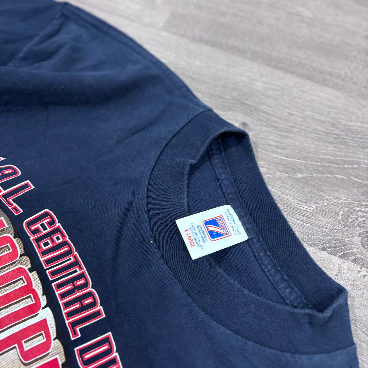 Vintage Cleveland Indians Division Champs Tee