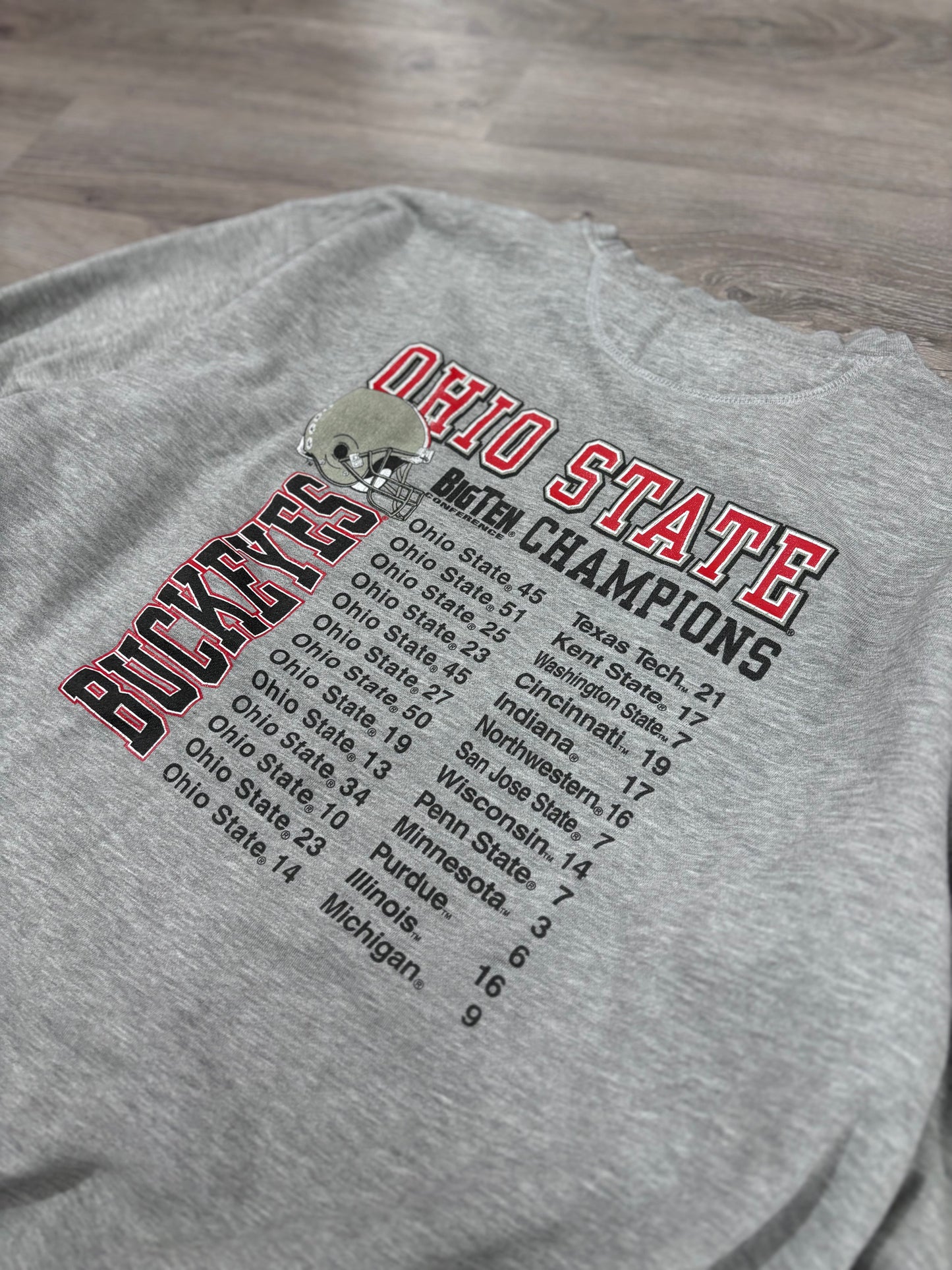 Vintage Ohio State Big Ten Champs Hoodie