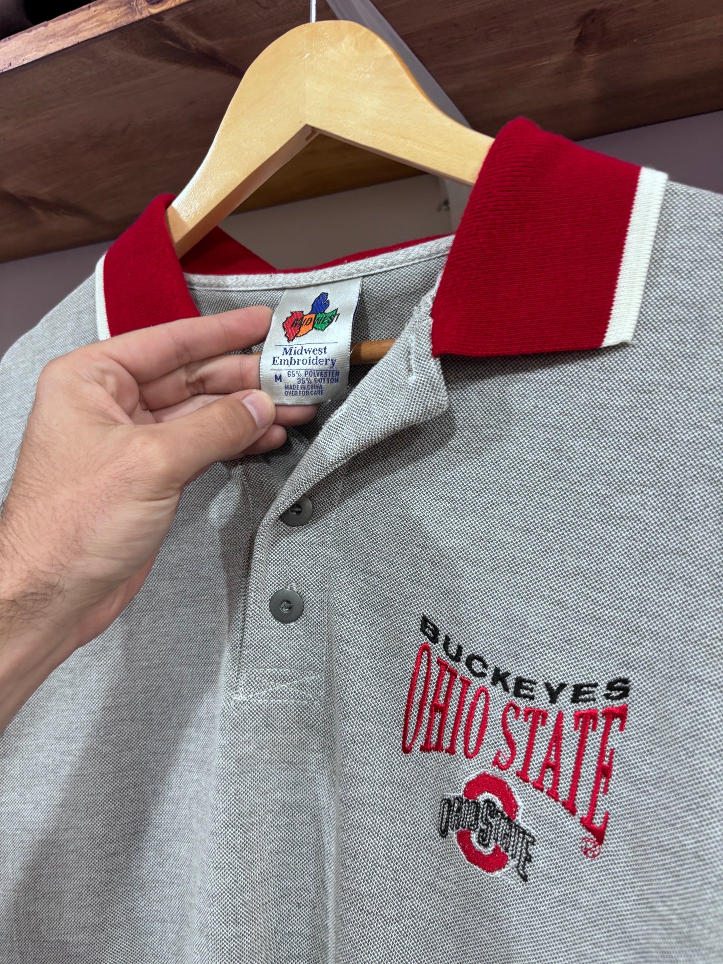 Vintage Ohio State Gray Polo