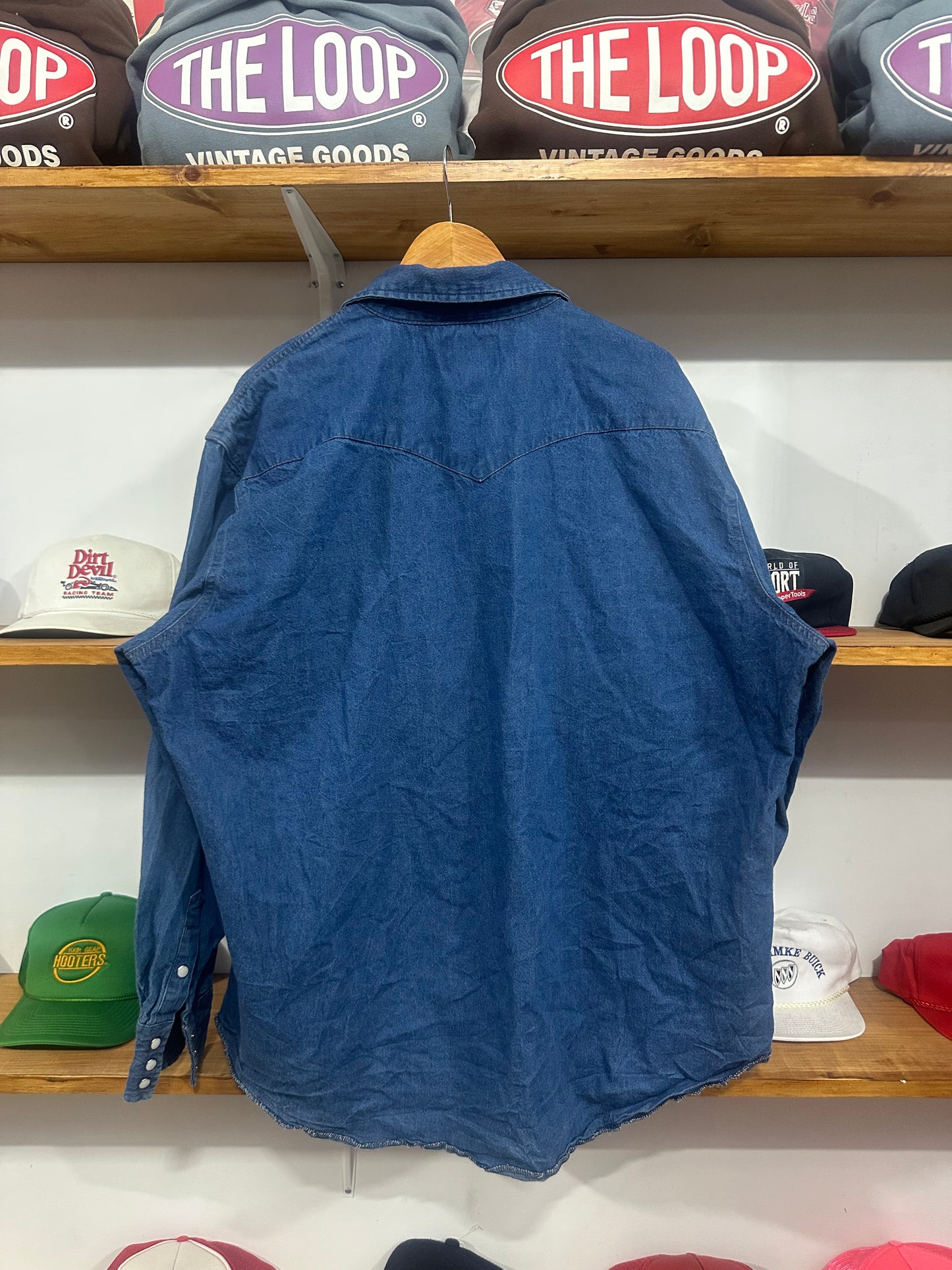 Vintage Wrangler Denim Snap Up
