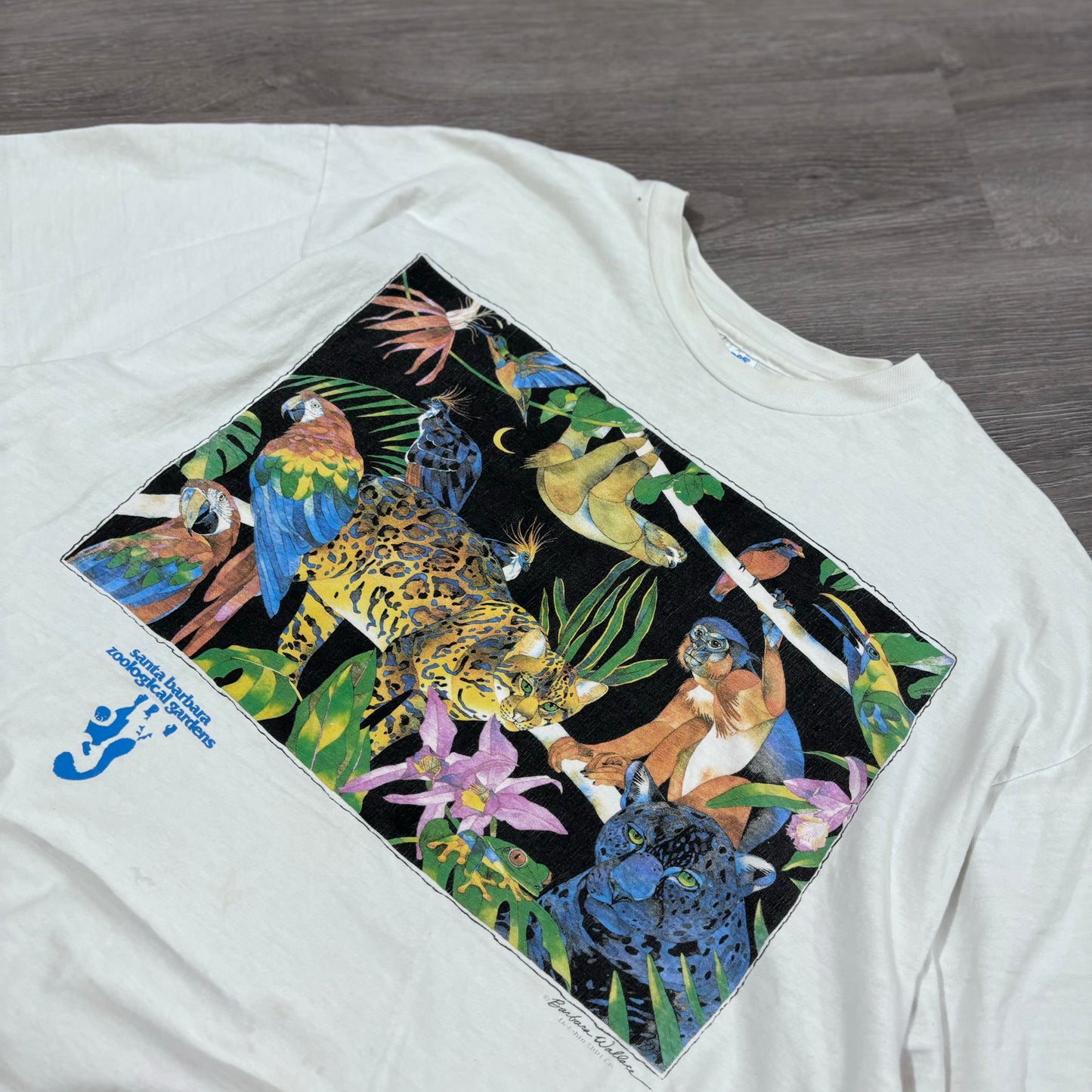 Vintage Santa Barbara Zoological Gardens Tee