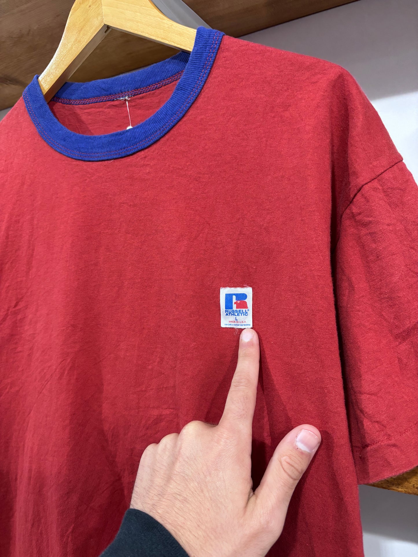 Vintage Russell Red Tee