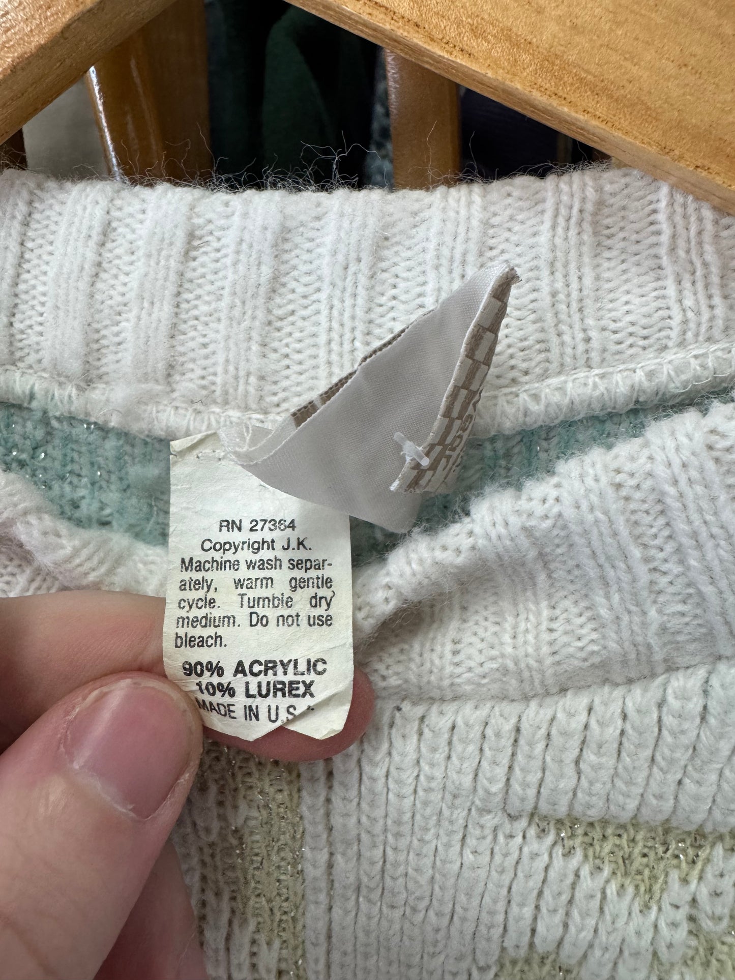 Vintage Snowflake Sweater