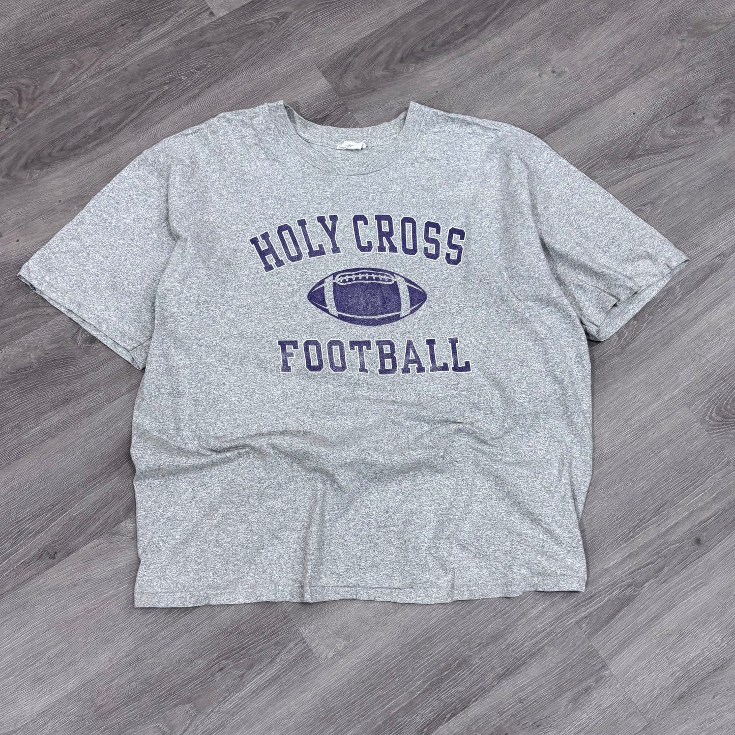 Vintage Holy Cross Football Tee