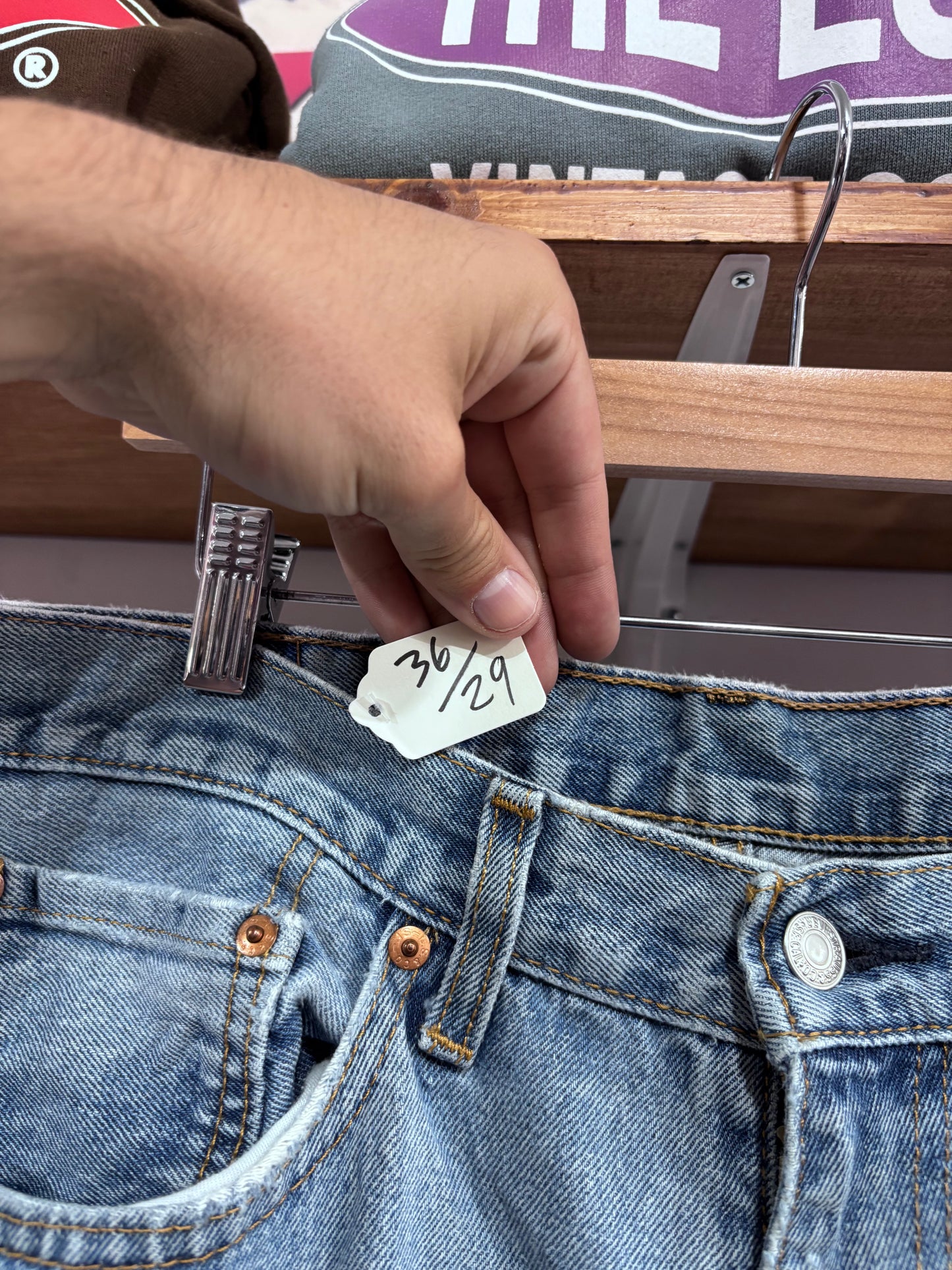 Vintage Levi’s 505 Blue Jeans