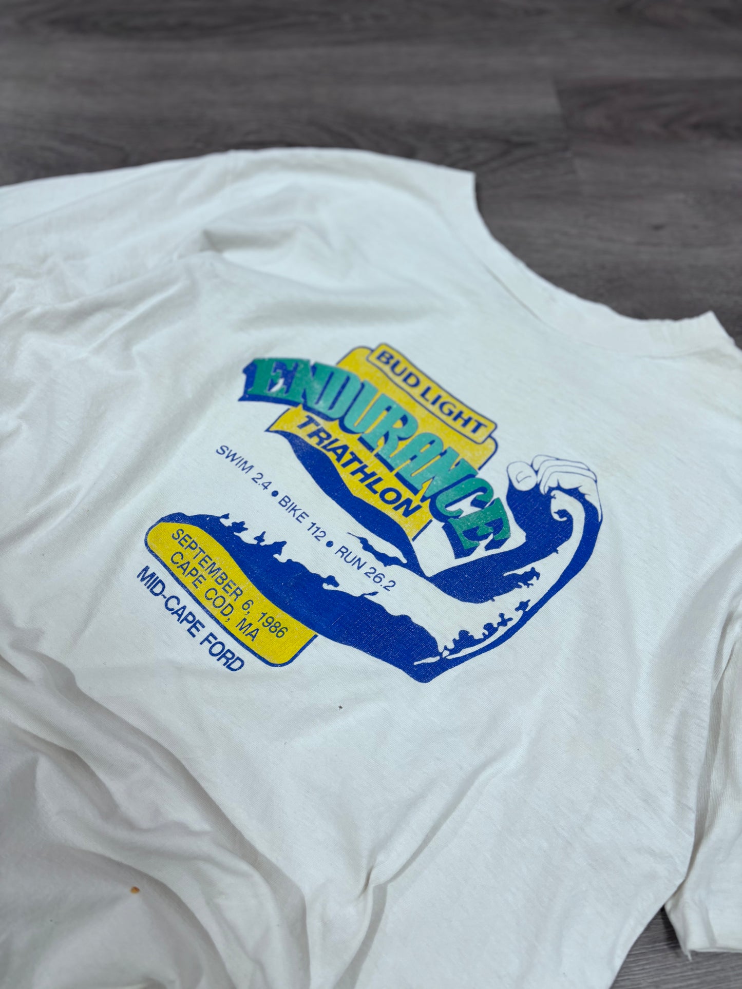 Vintage Budlight Endurance Triathlon Tee