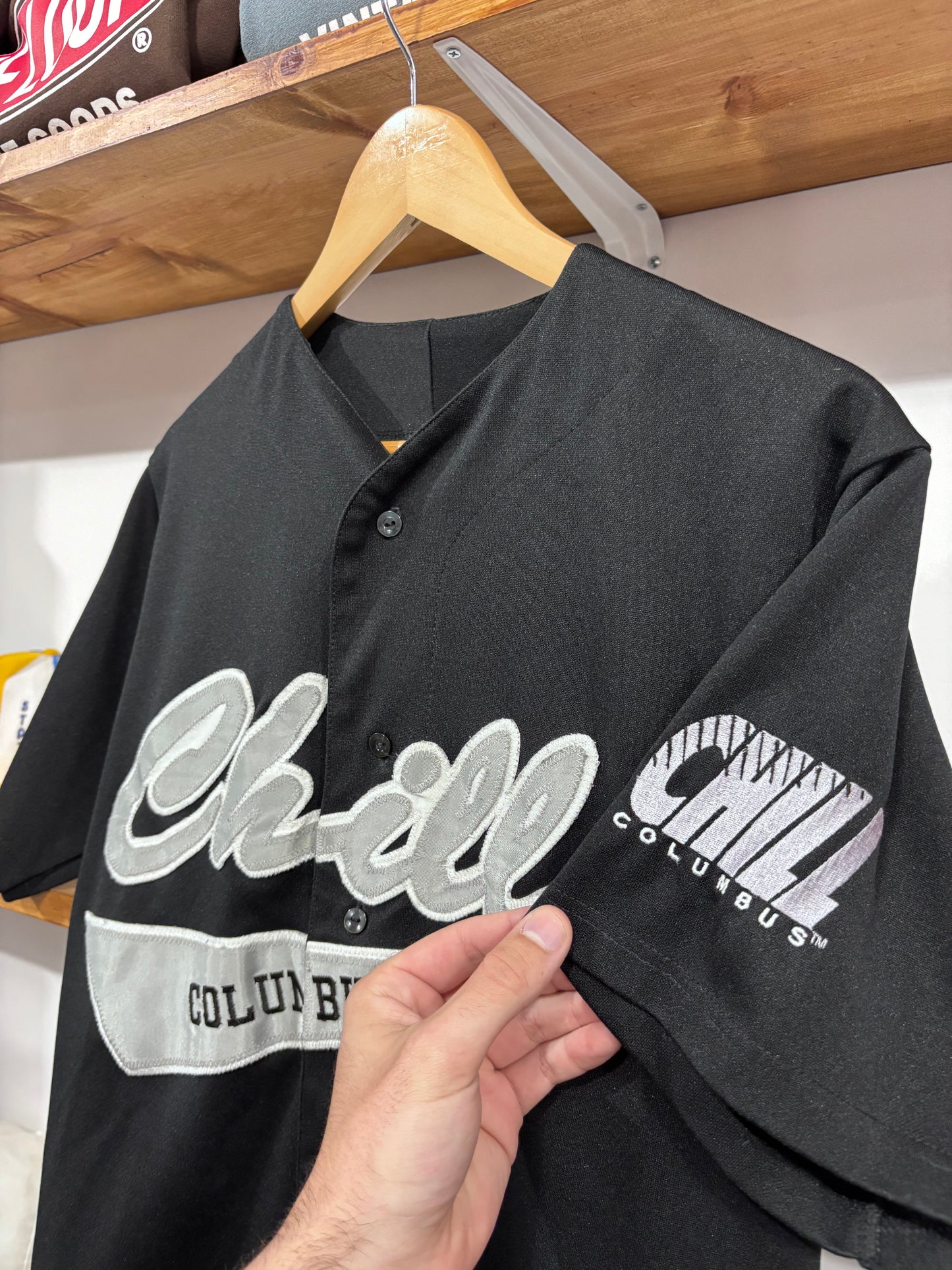 Vintage Columbus Chill Baseball Jersey