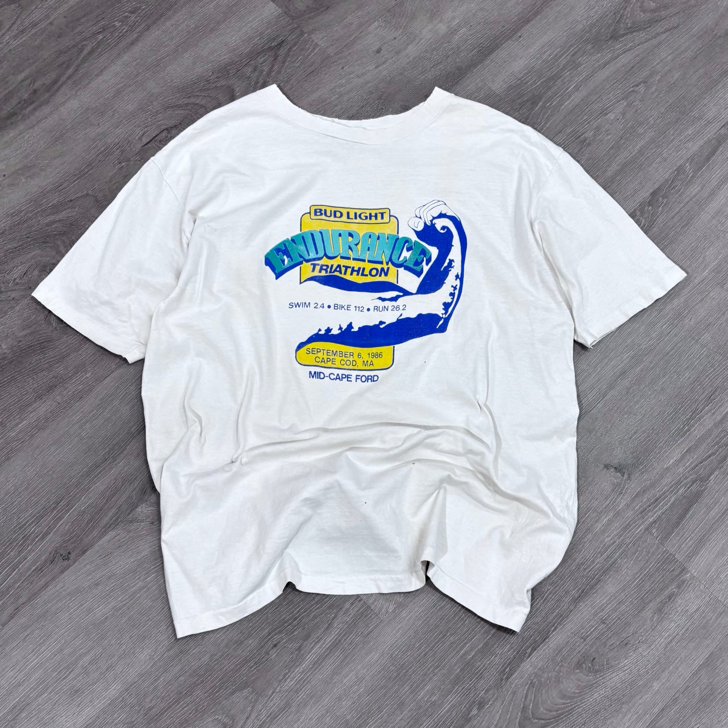 Vintage Budlight Endurance Triathlon Tee