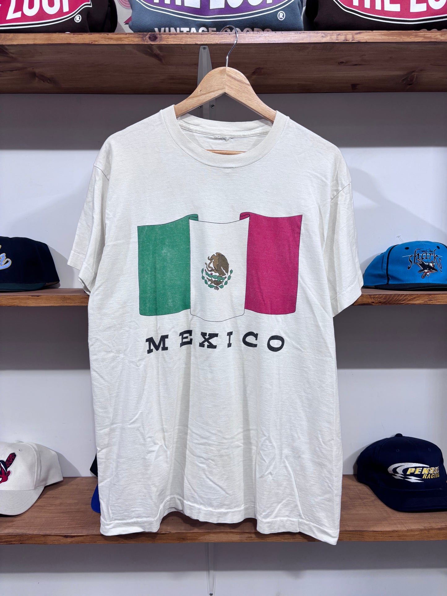 Vintage Mexico Flag Tee