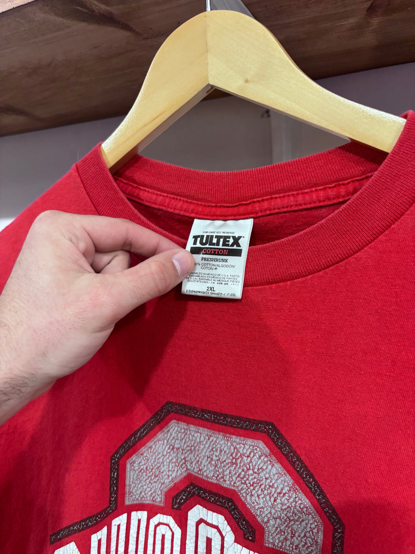 Vintage Ohio State Logo Tee