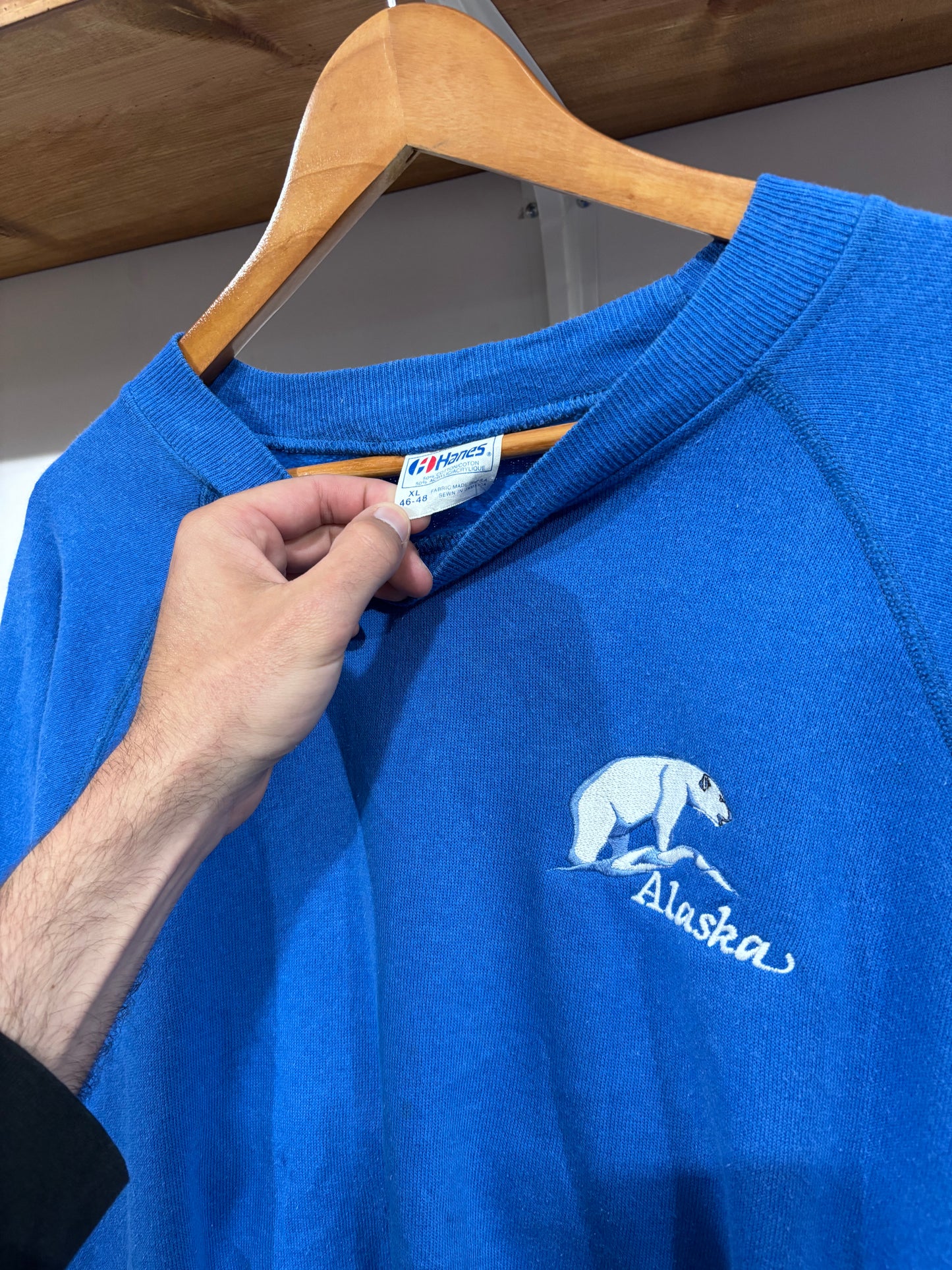 Vintage Polar Bear Alaska Crewneck