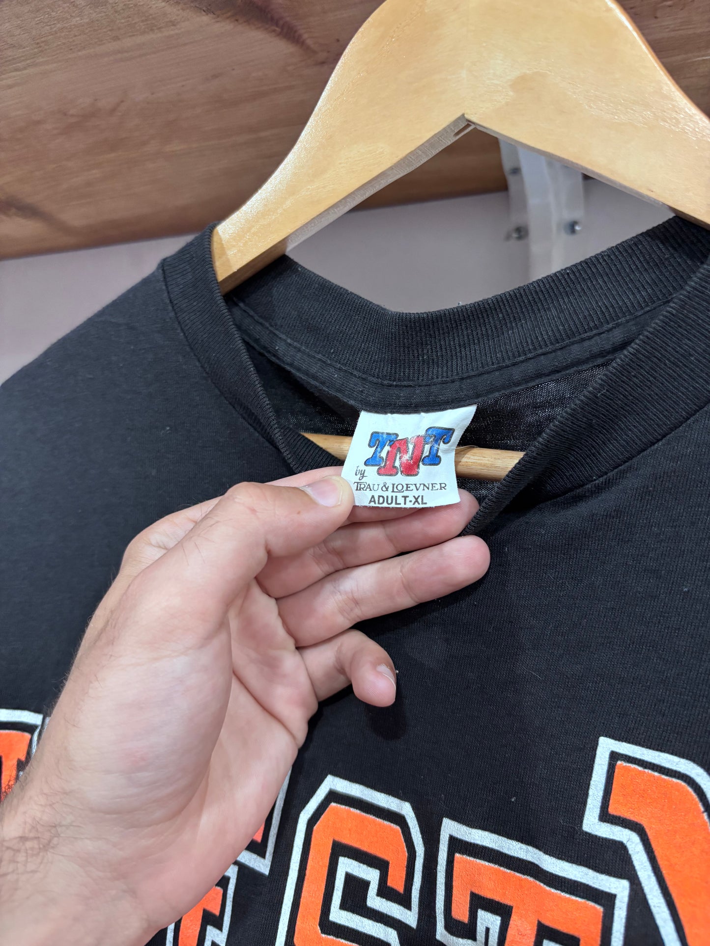Vintage West Virginia Black Tee