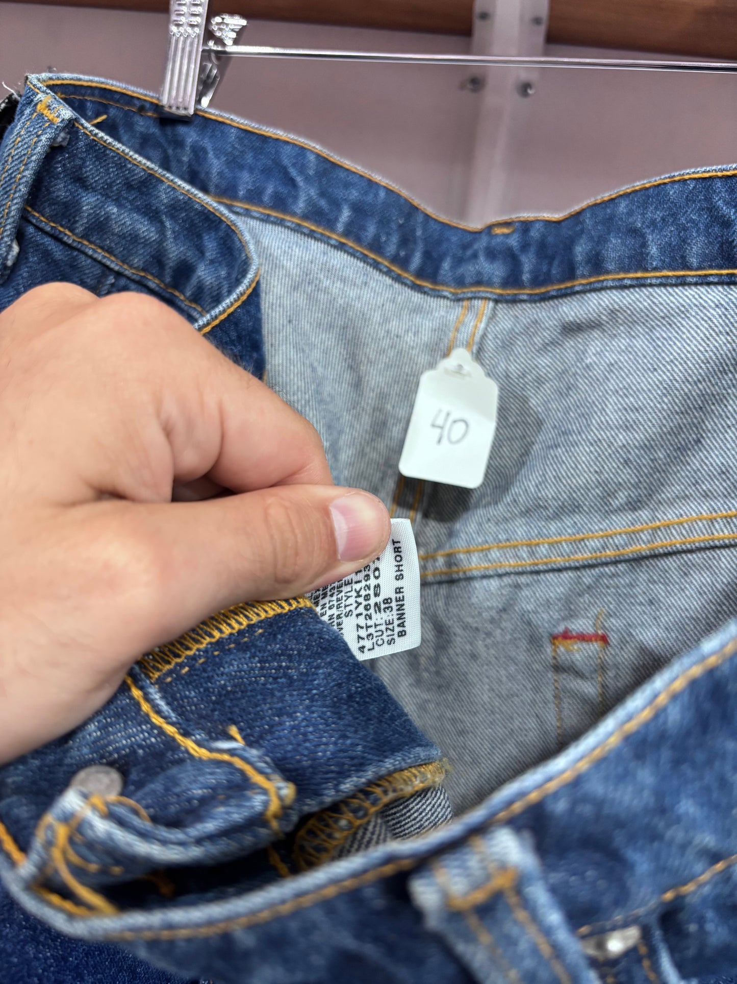 Vintage Polo Ralph Lauren Baggy Jean Shorts
