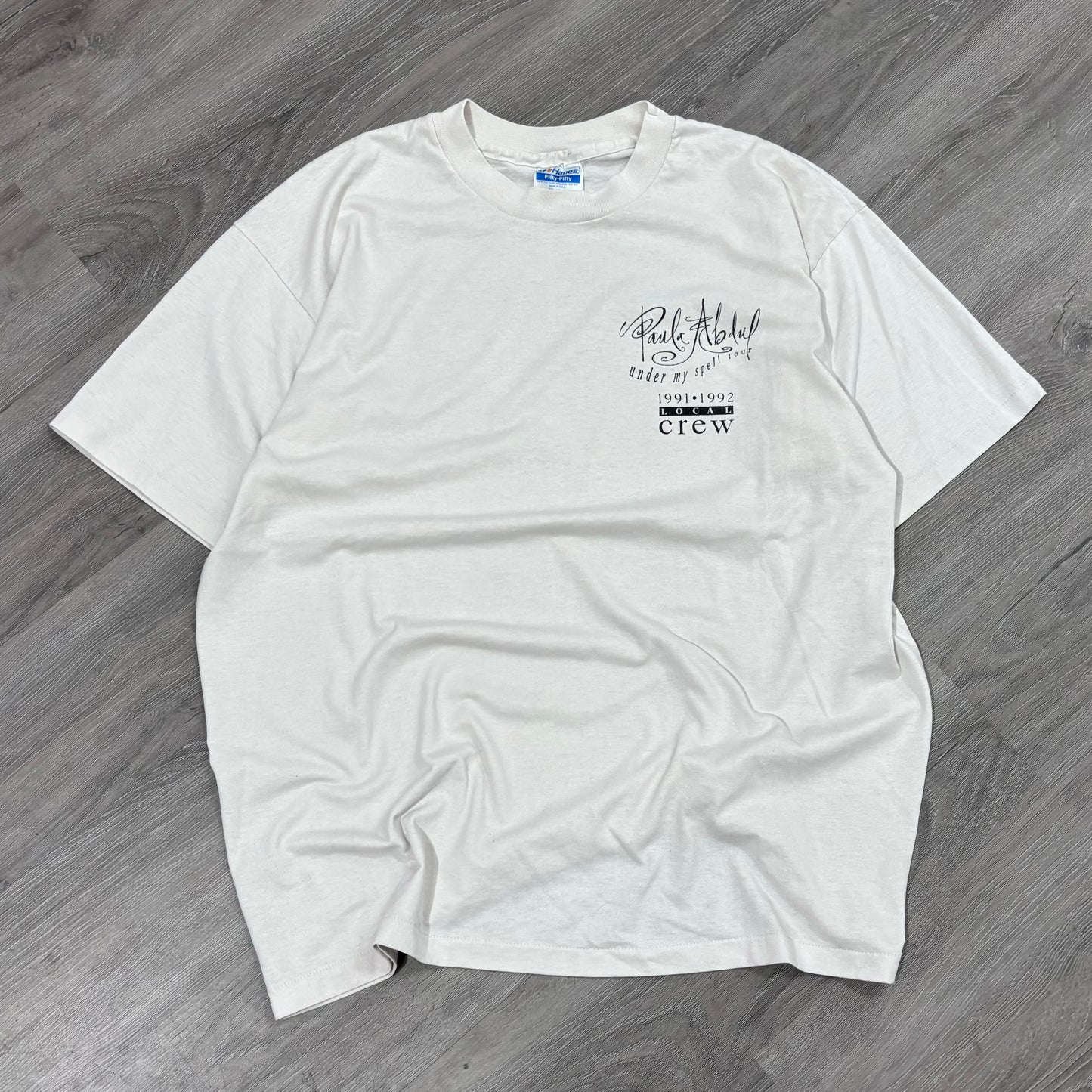 Vintage Paula Abdul Under My Spell Tour Tee