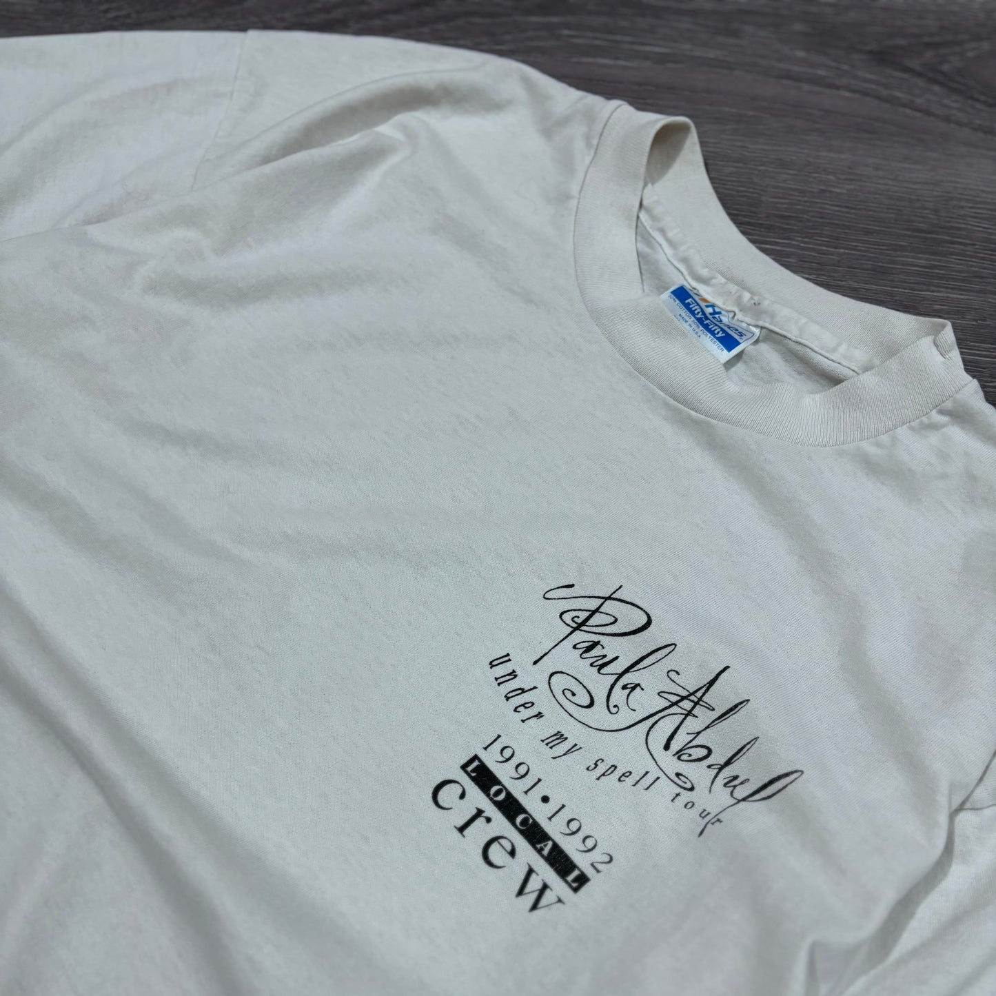 Vintage Paula Abdul Under My Spell Tour Tee