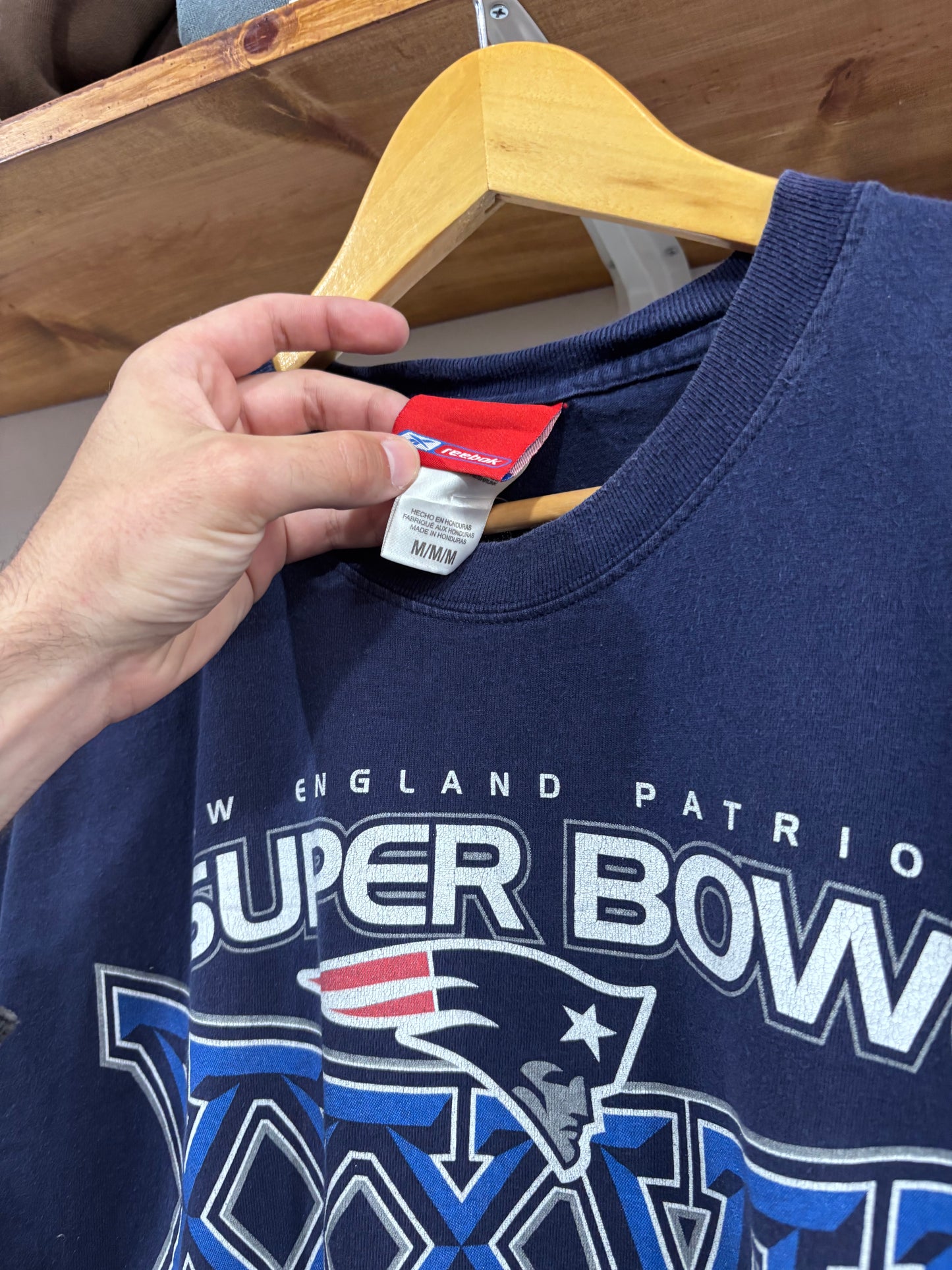 Vintage New England Patriots Super Bowl Tee