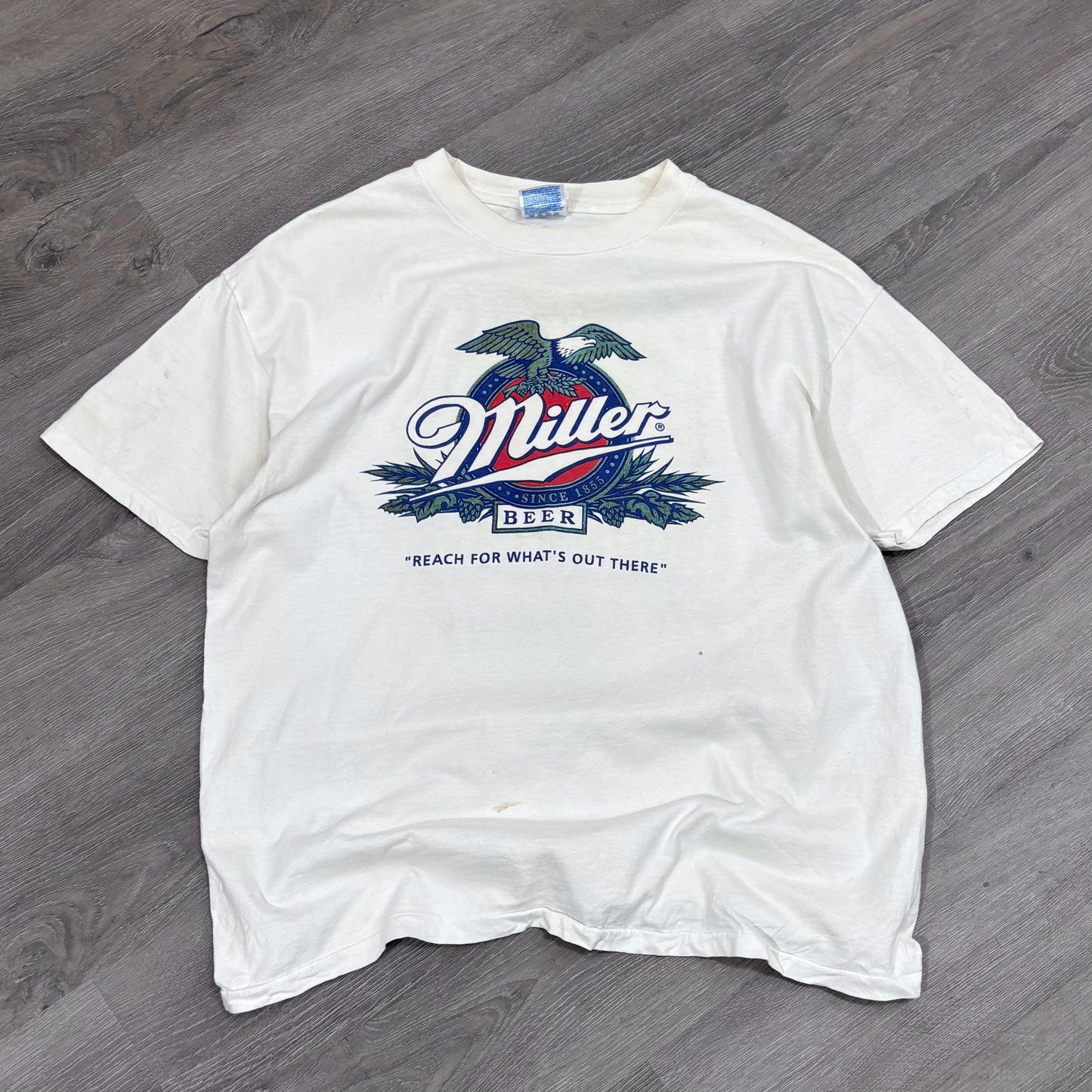 Vintage Miller Beer Slogan Tee