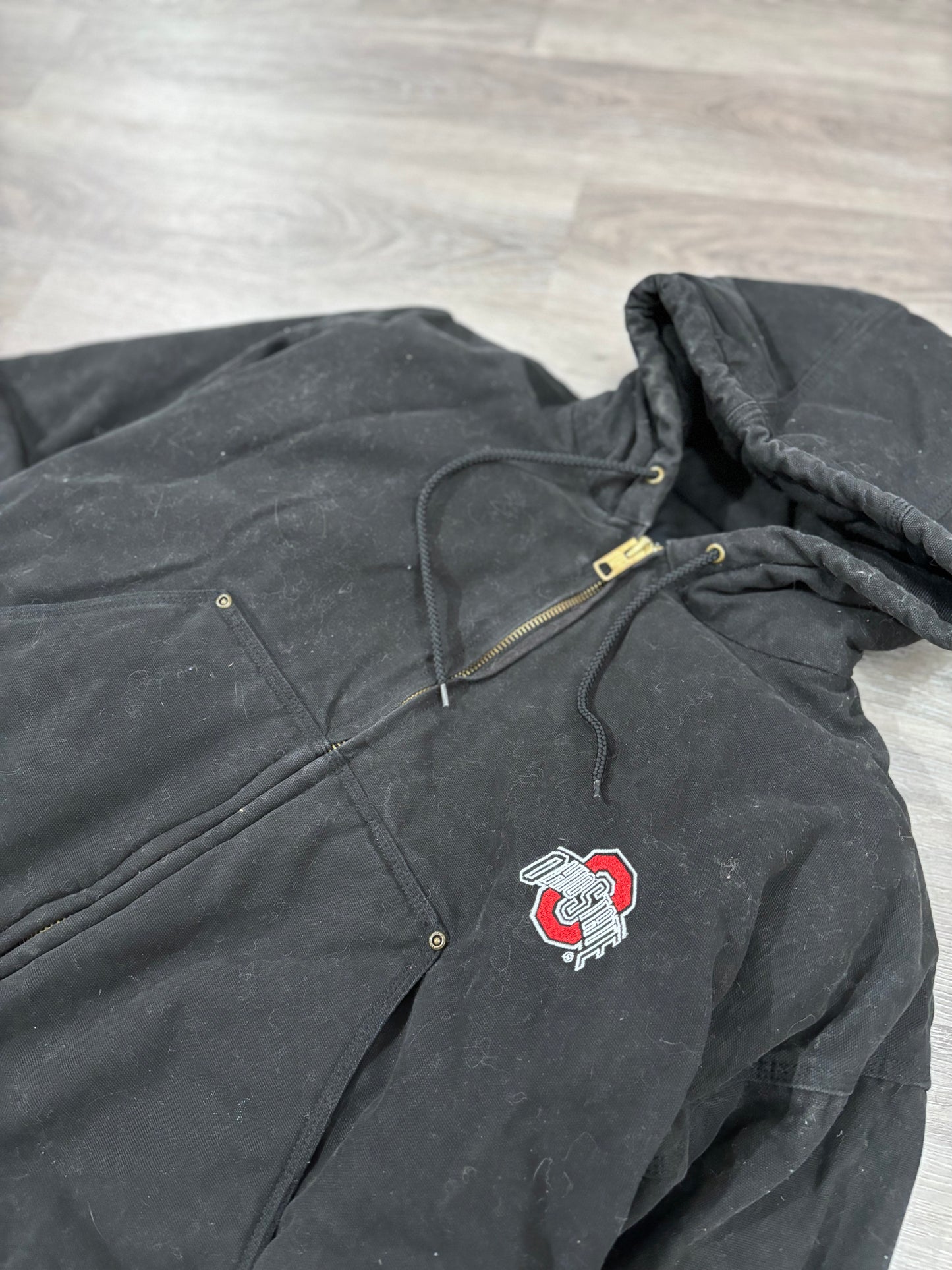 Vintage Ohio State Black Workwear Jacket