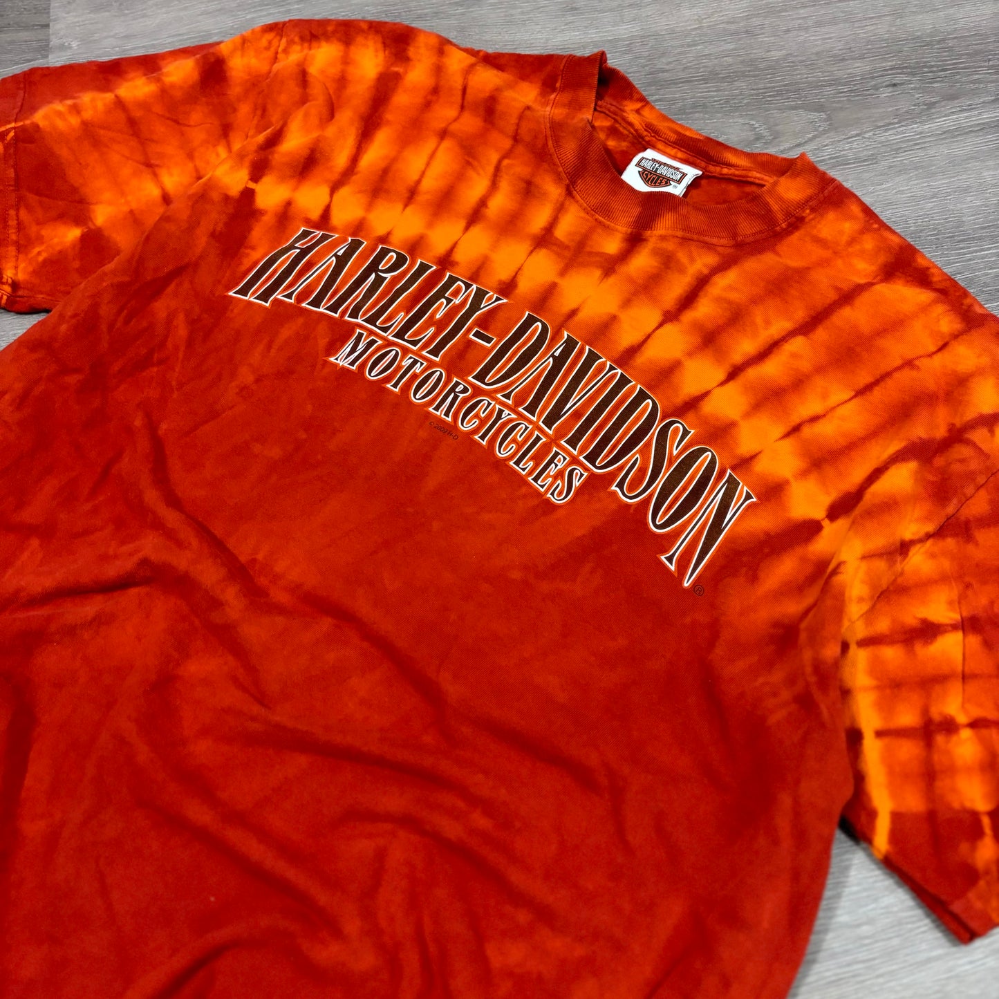 Vintage Harley Davidson Tie Dye Tee