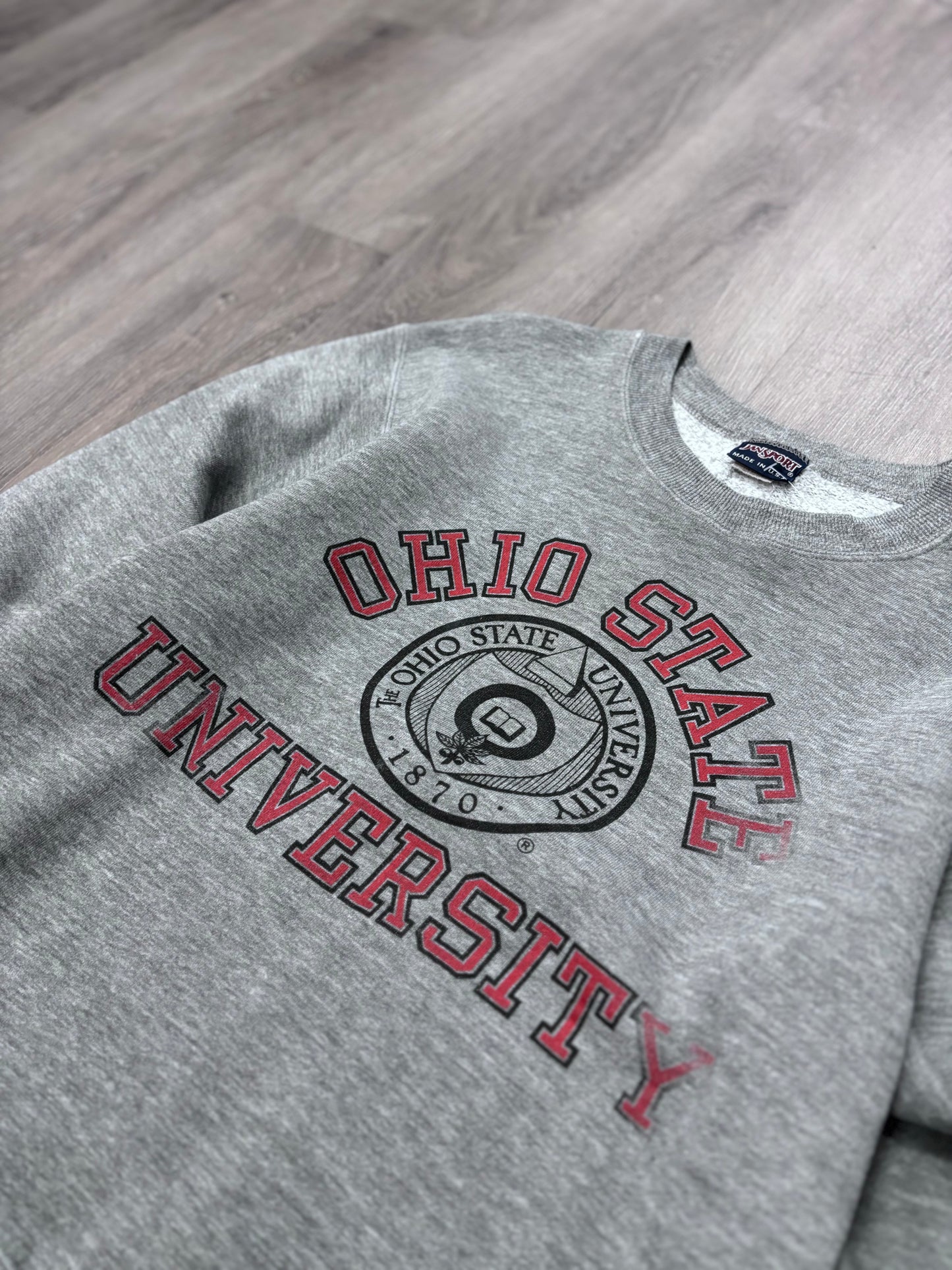 Vintage Ohio State University Jansport Gray Crewneck