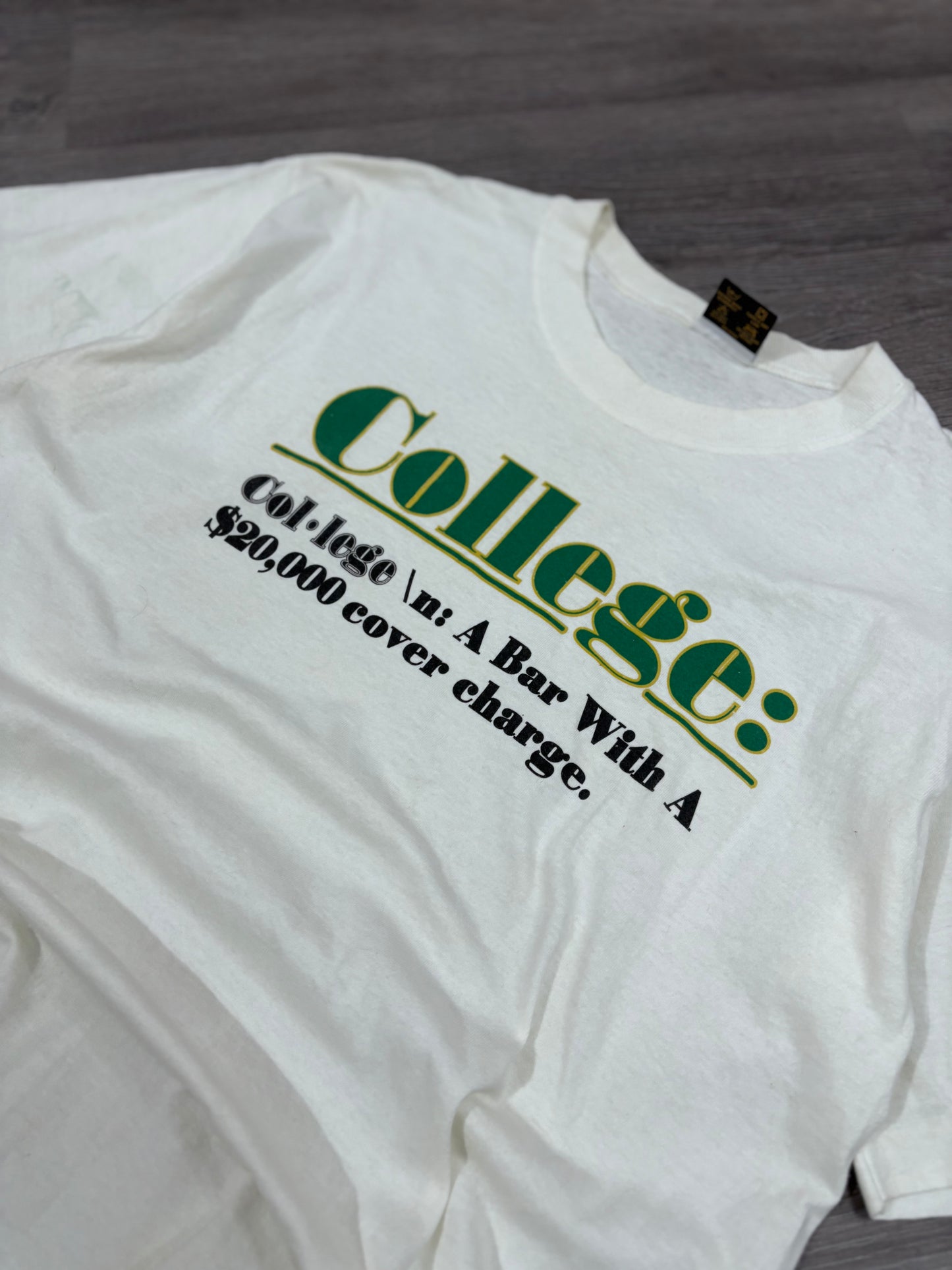 Vintage College Bar Tee