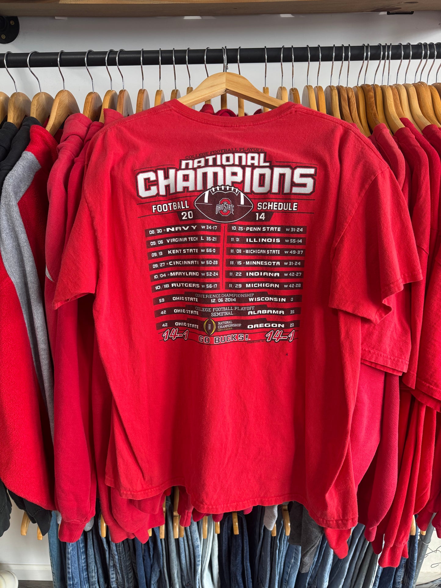 Vintage Ohio State Champs Tee