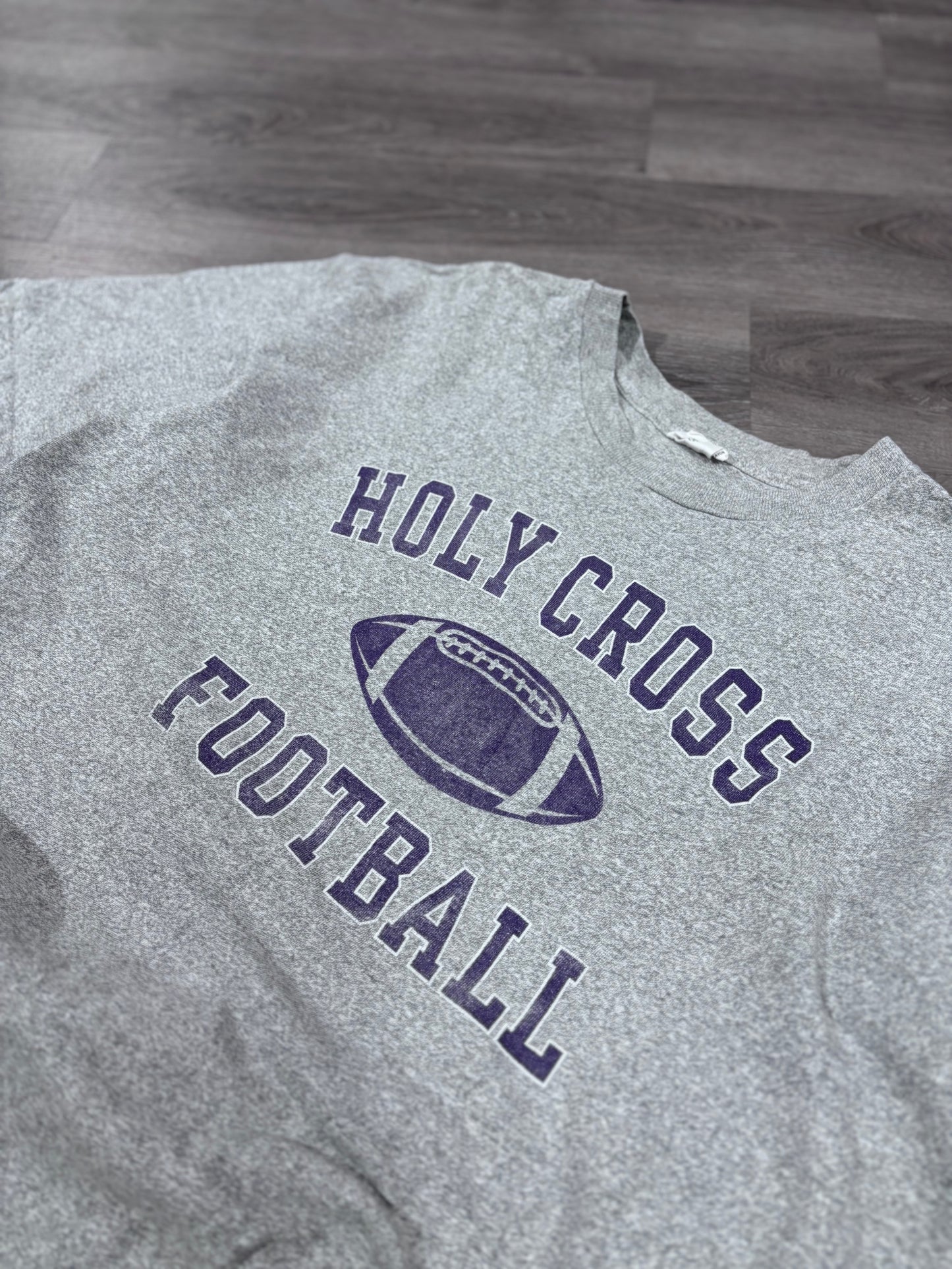 Vintage Holy Cross Football Tee