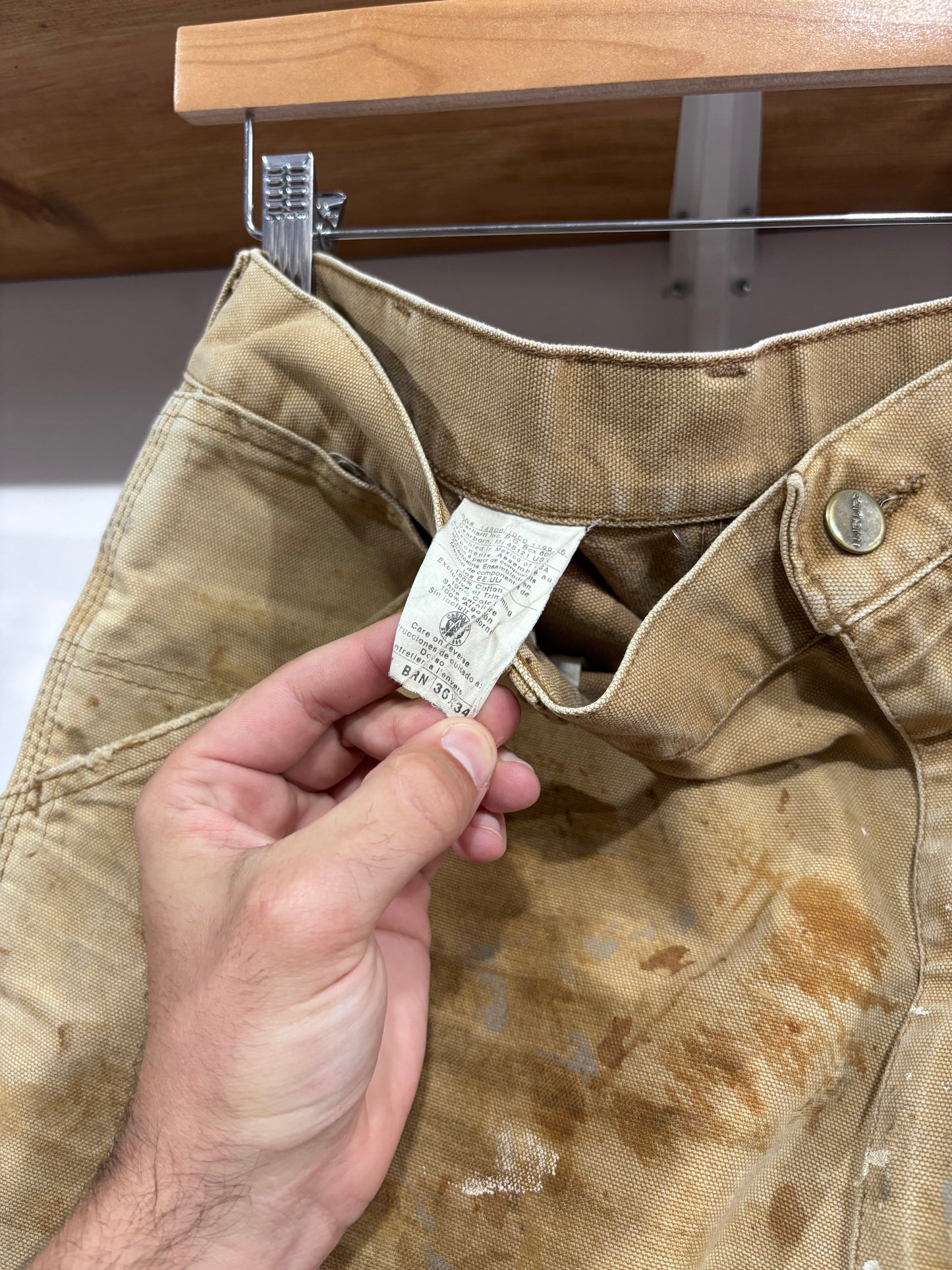 Vintage Carhartt Distressed Patched Pants