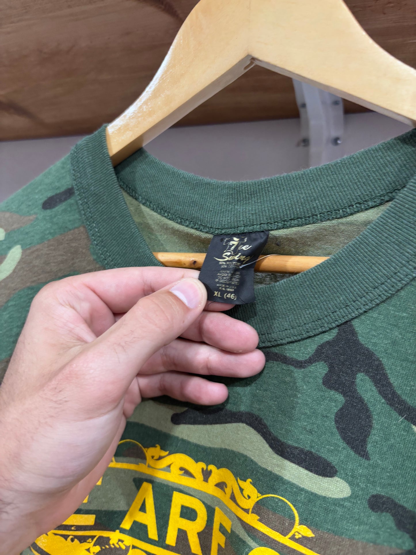 Vintage Mine Workers of America Camo Tee