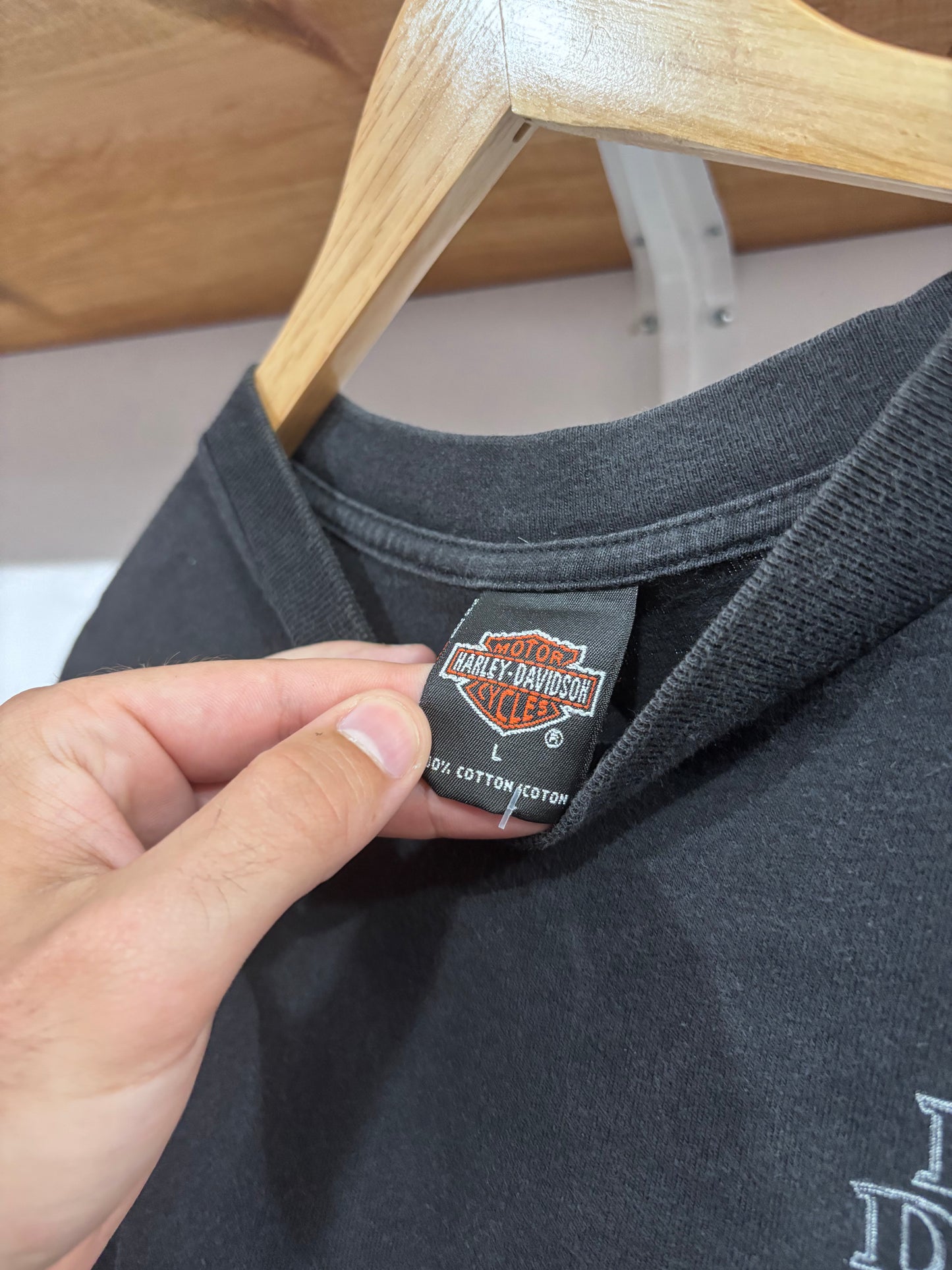 Vintage Harley Davidson Pocket Tee