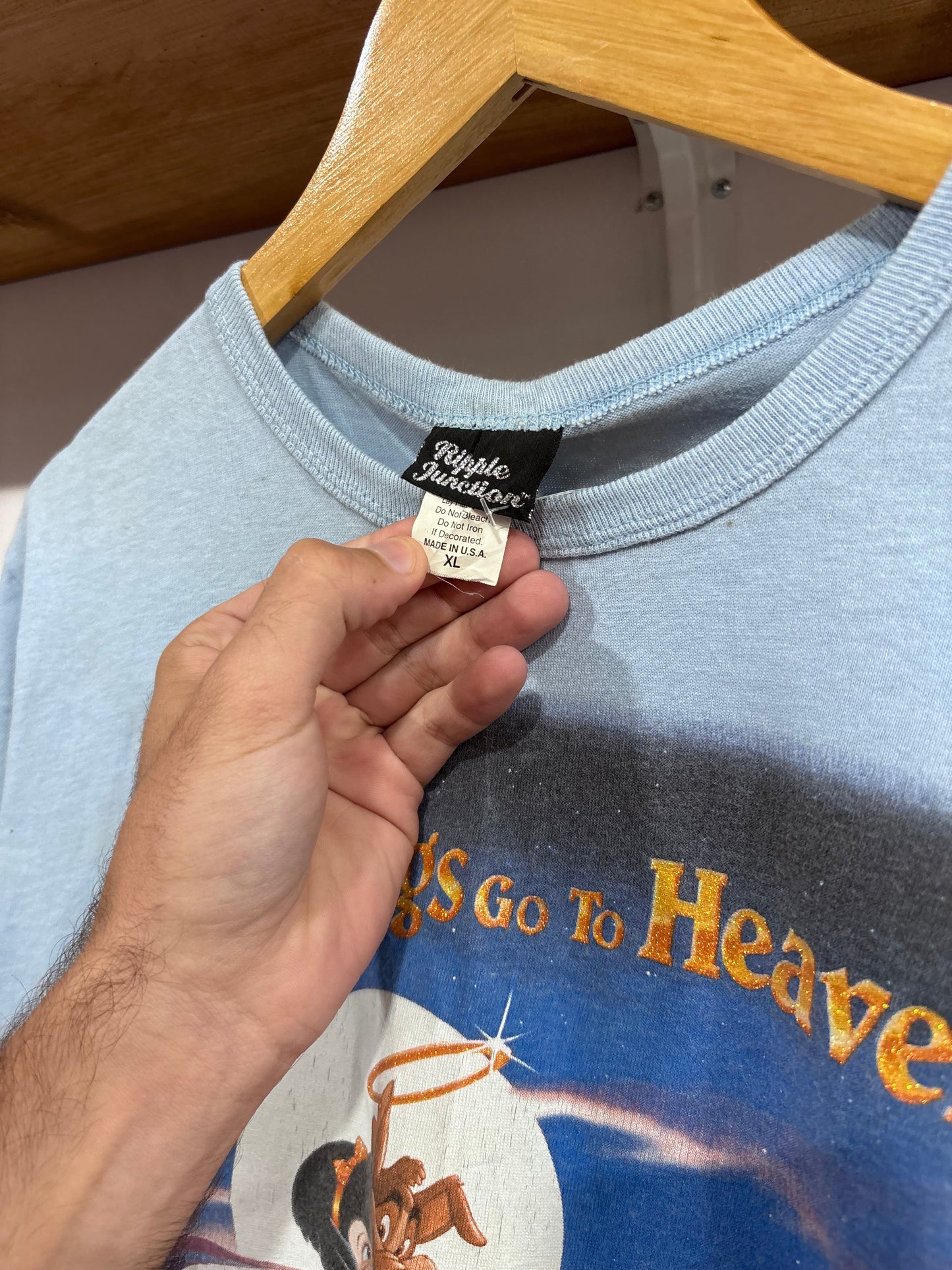 Vintage All Dogs Go To Heaven Tee