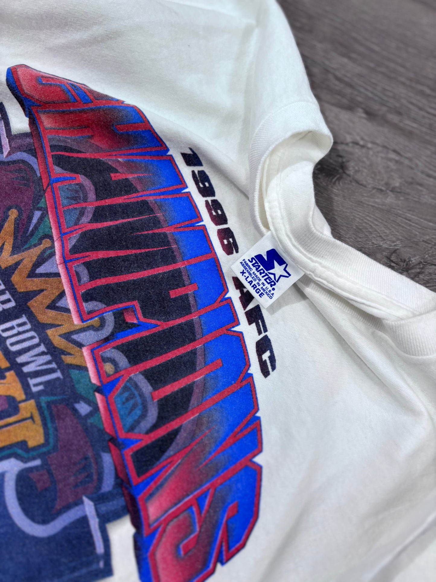 Vintage Starter 96’ Patriots Super Bowl Tee